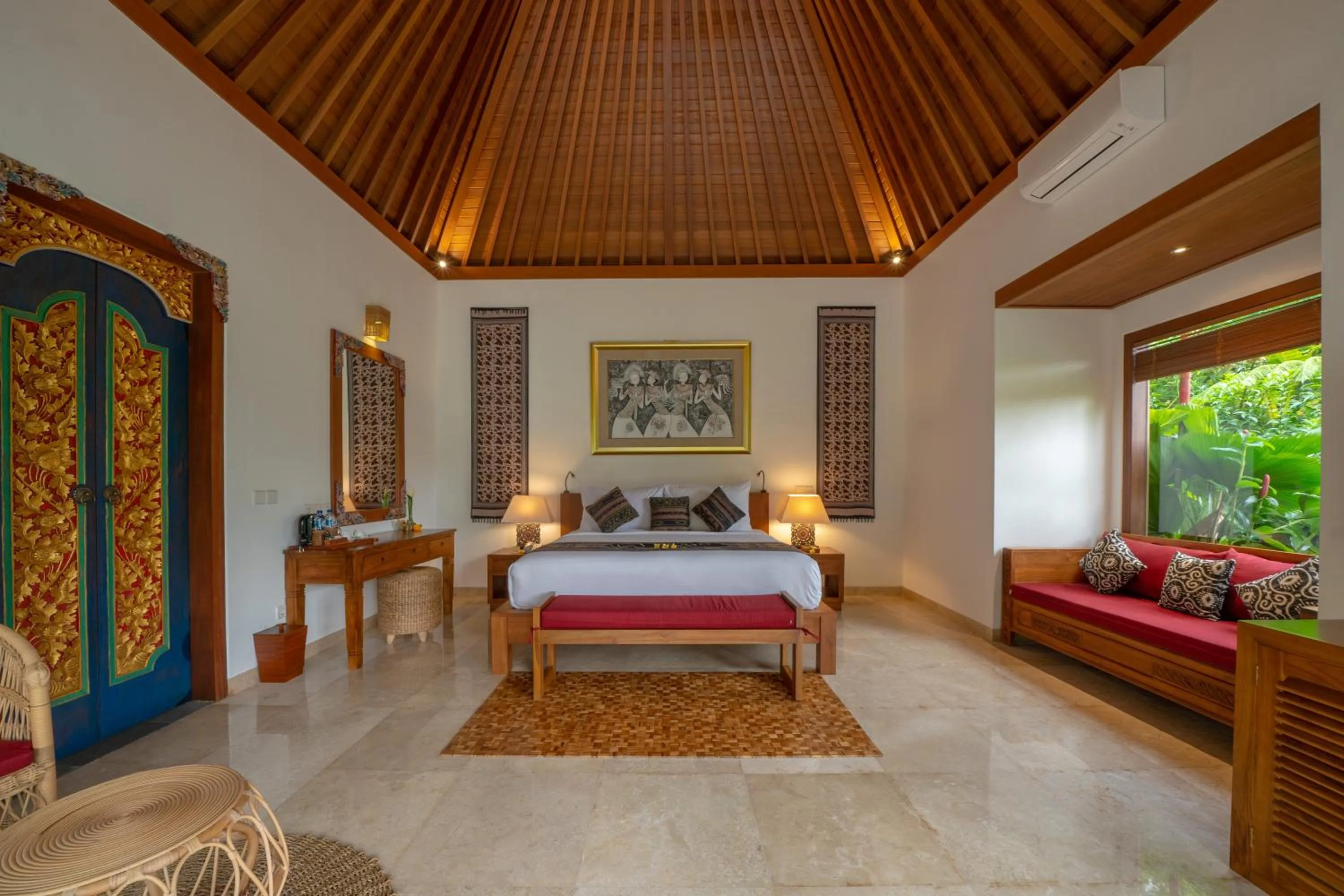 Bedroom, Bed in GK Bali Resort