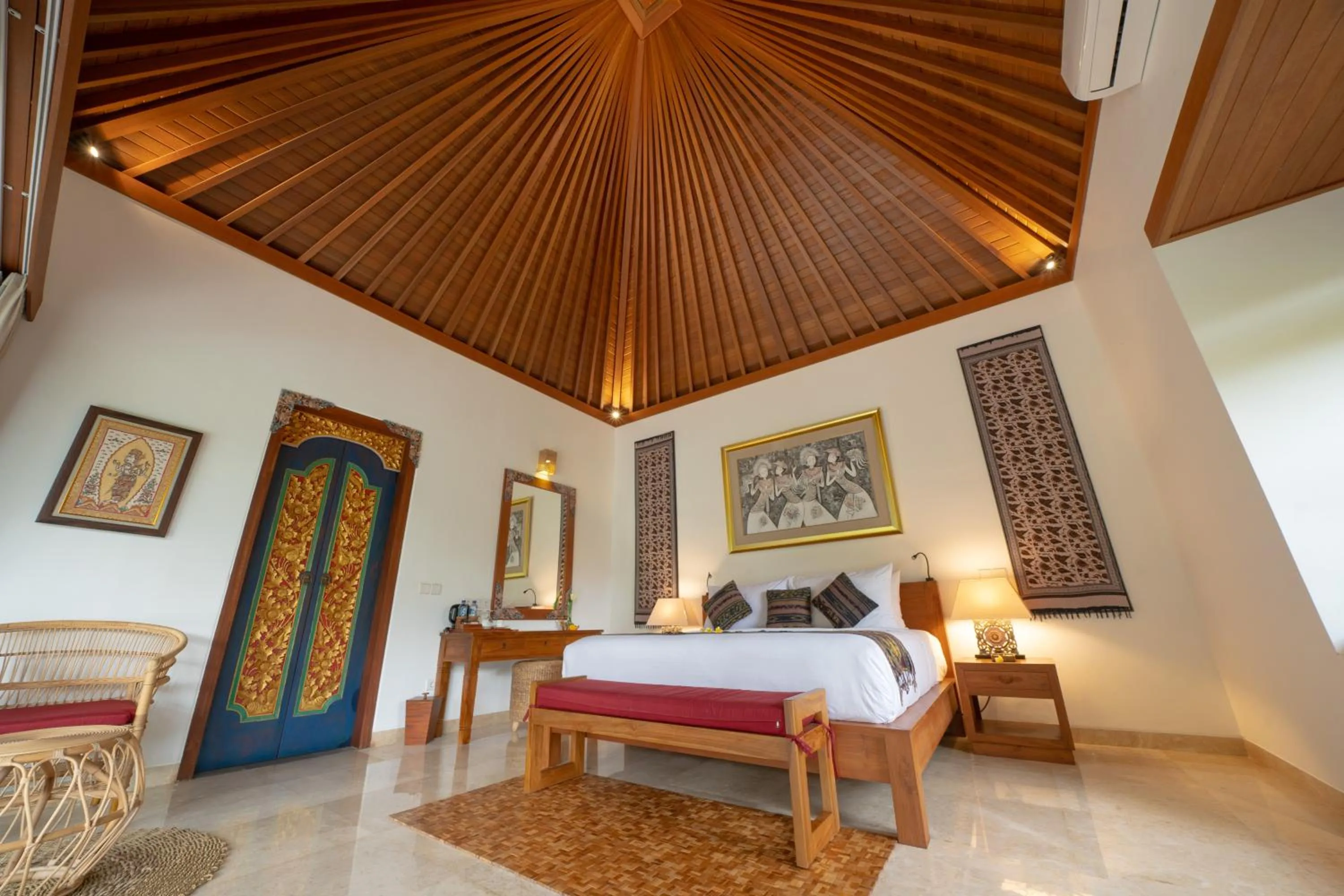 Bedroom, Bed in GK Bali Resort