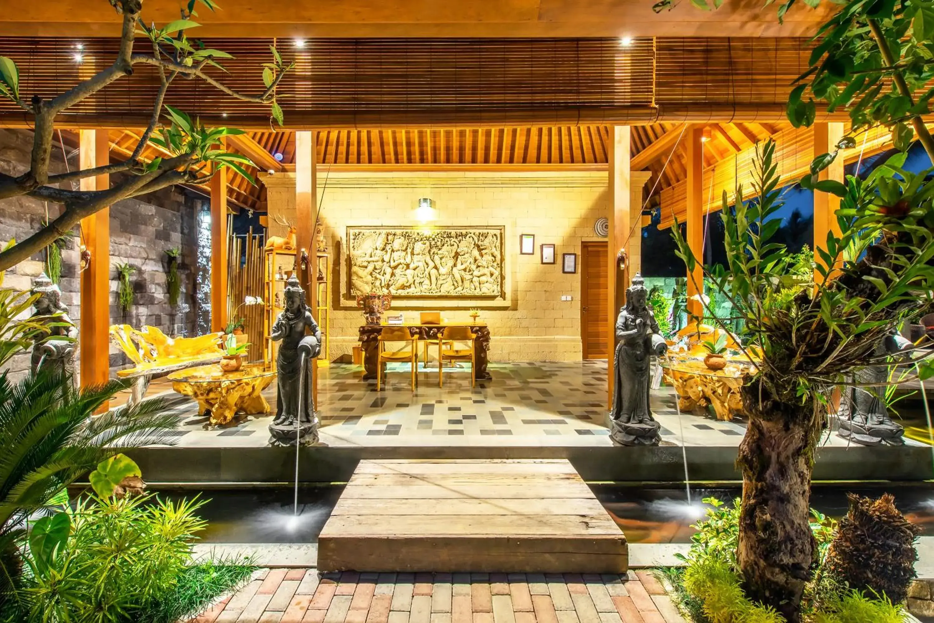 Lobby or reception in GK Bali Resort Lobby or reception in GK Bali Resort