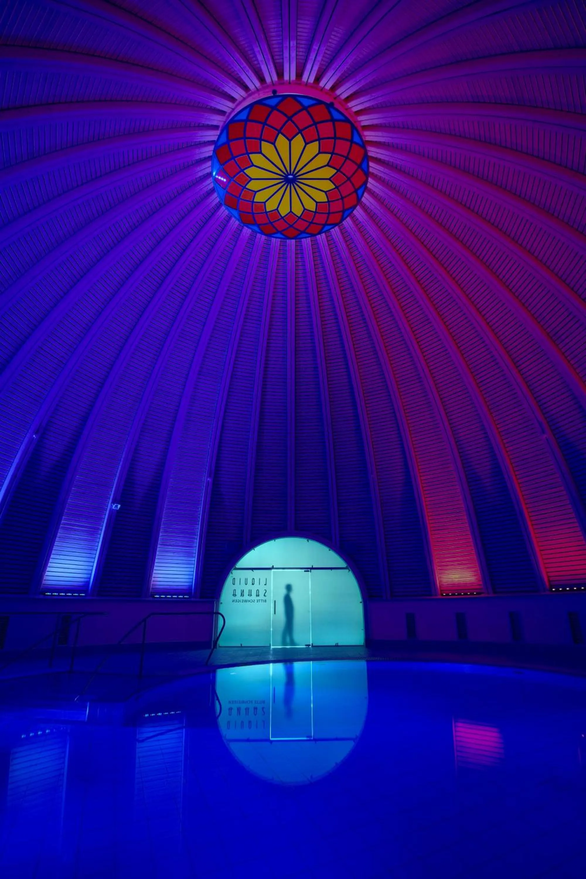 Hot Spring Bath in Hotel an der Therme