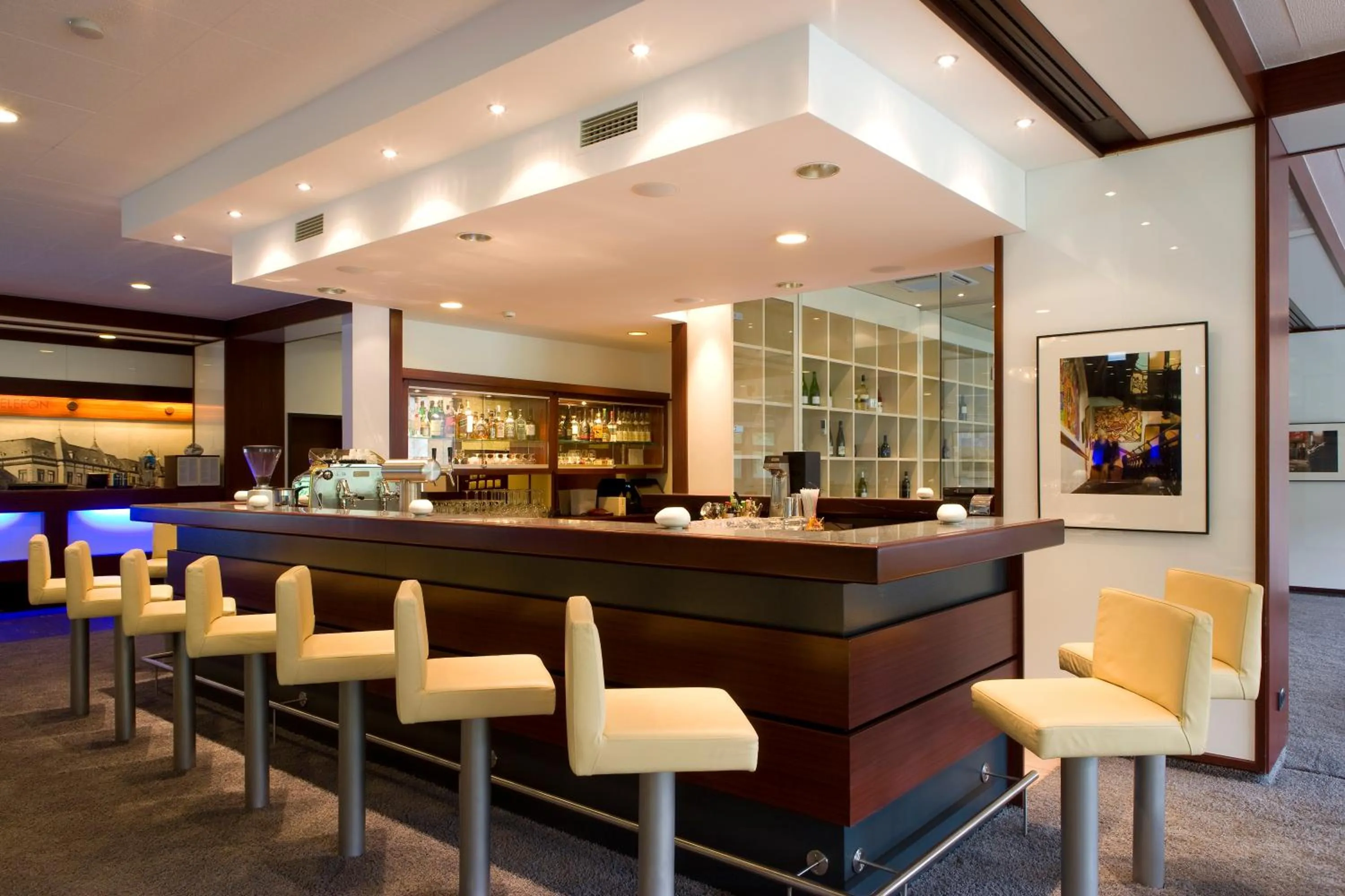 Lounge or bar in Hotel an der Therme