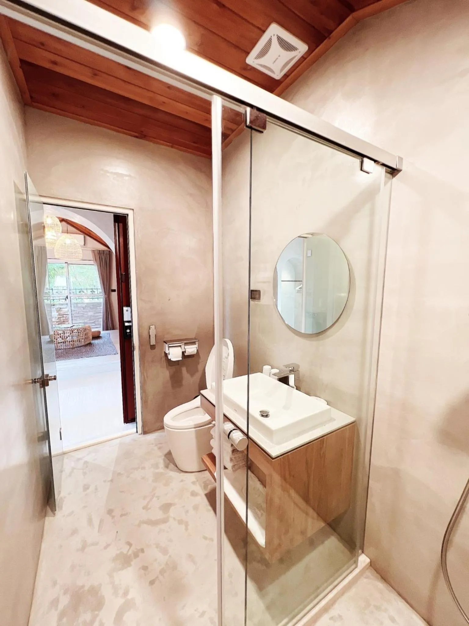 Toilet in Cingjing Florence Resort Villa