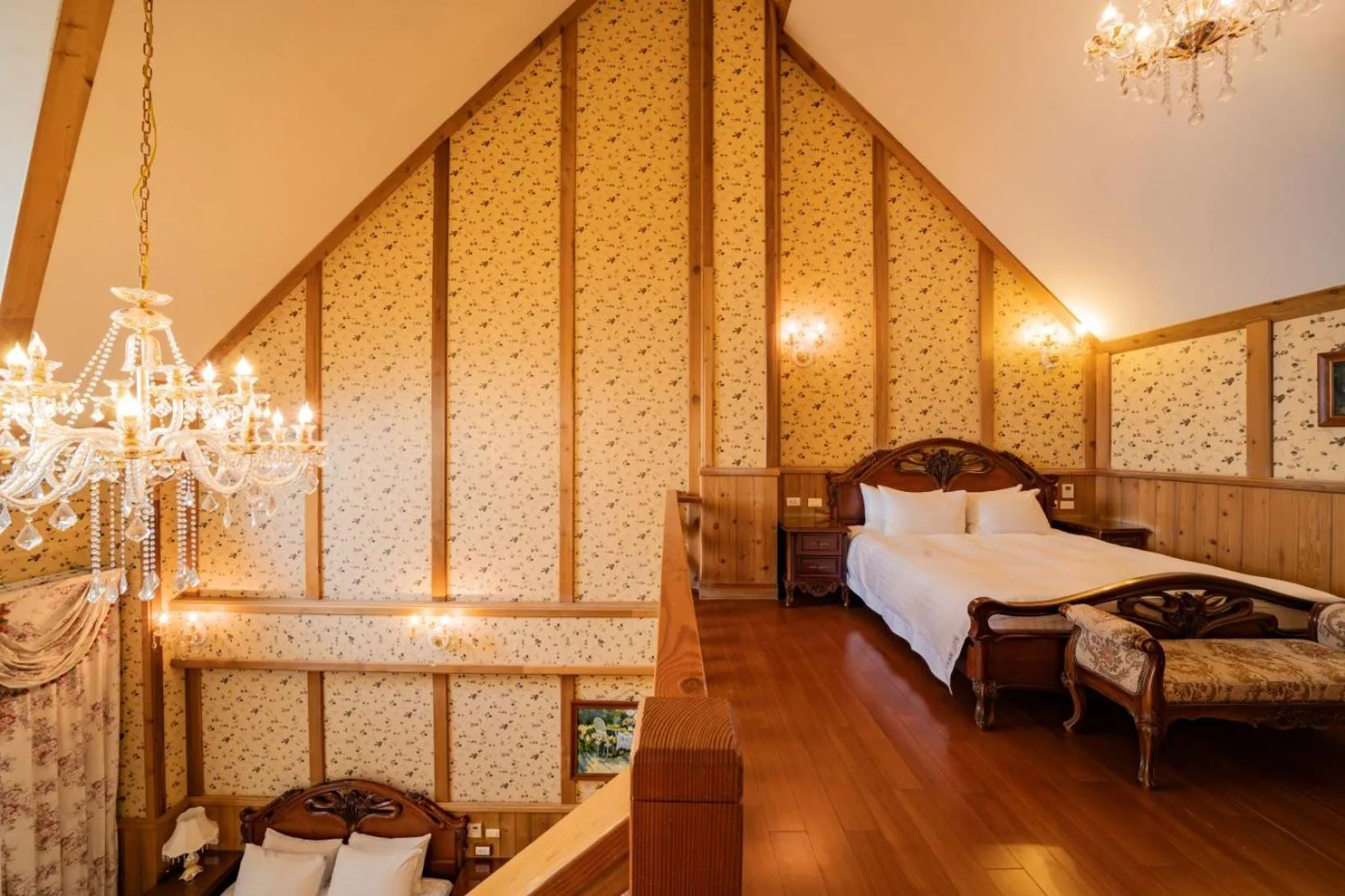 Bed in Cingjing Florence Resort Villa