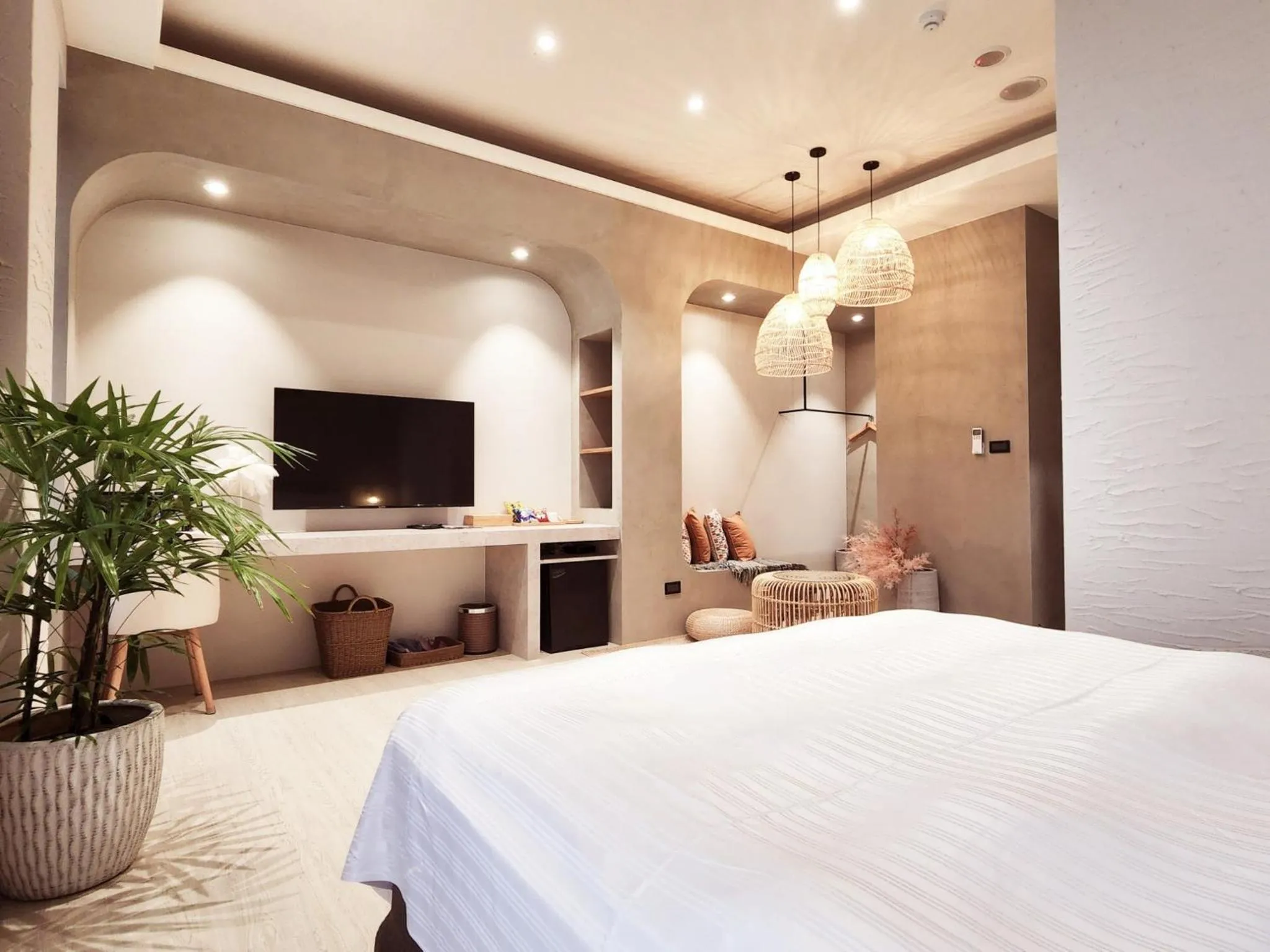 TV and multimedia, Bed in Cingjing Florence Resort Villa