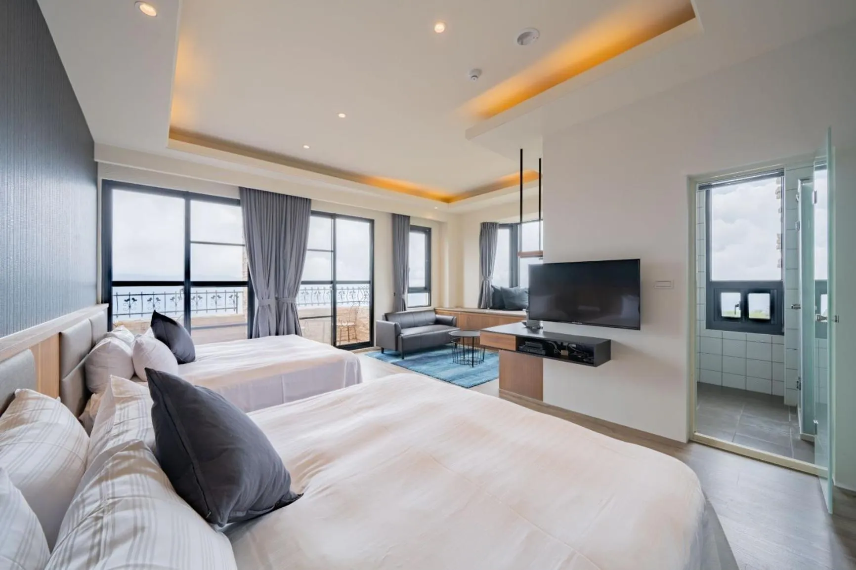 Photo of the whole room, Bed in Cingjing Florence Resort Villa