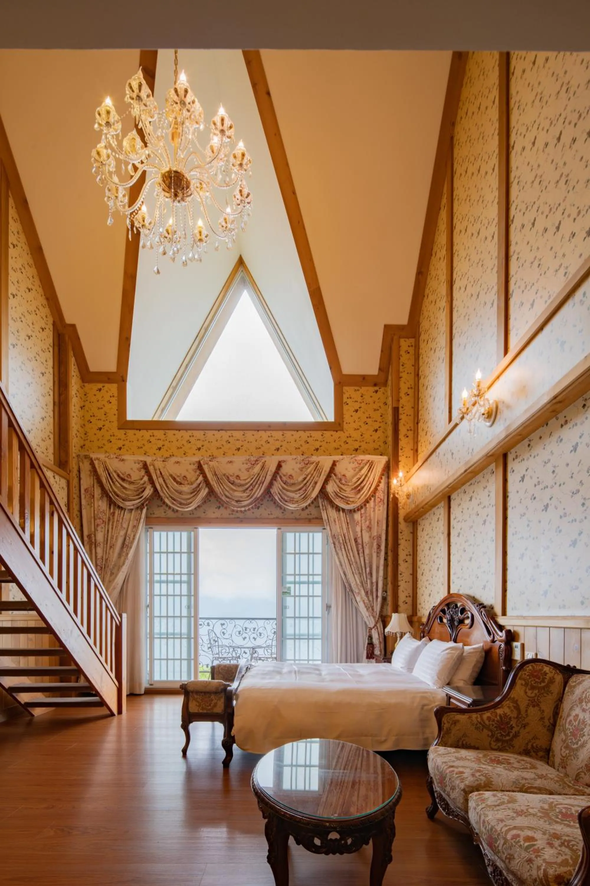 Photo of the whole room, Bed in Cingjing Florence Resort Villa