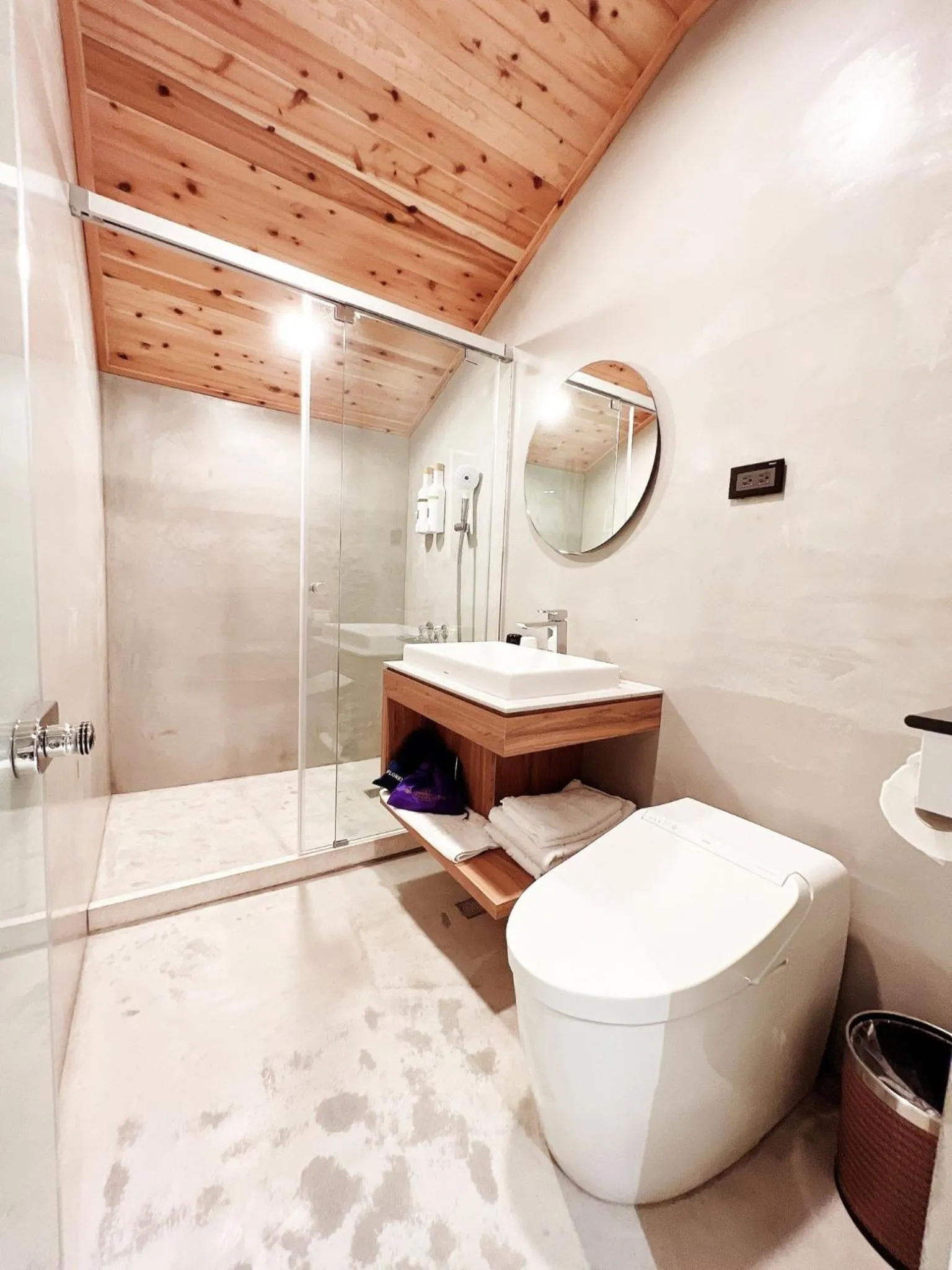 Toilet in Cingjing Florence Resort Villa