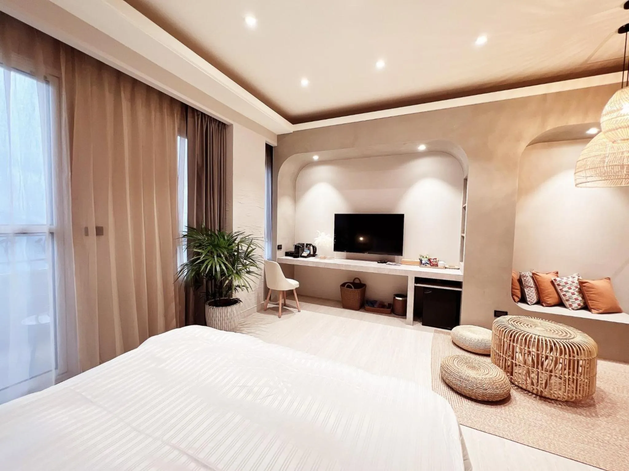 TV and multimedia, Bed in Cingjing Florence Resort Villa