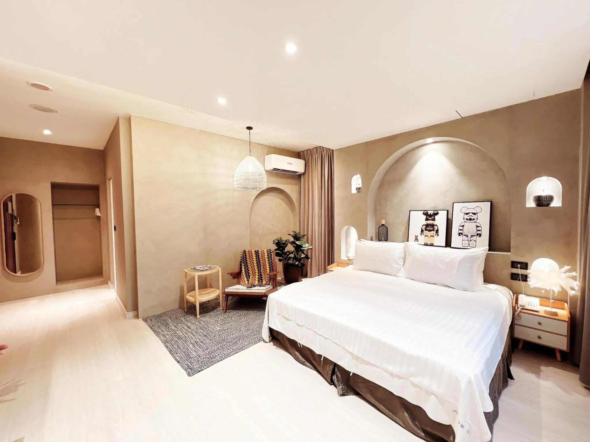 Bedroom, Bed in Cingjing Florence Resort Villa