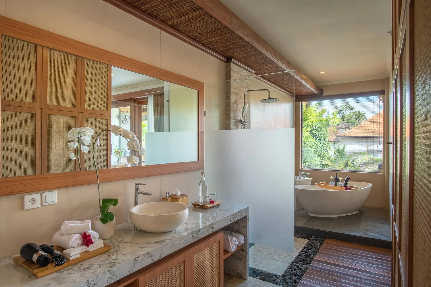 Bathroom in Budhi Ayu Villas and Cottages Ubud by Mahaputra-CHSE Certified