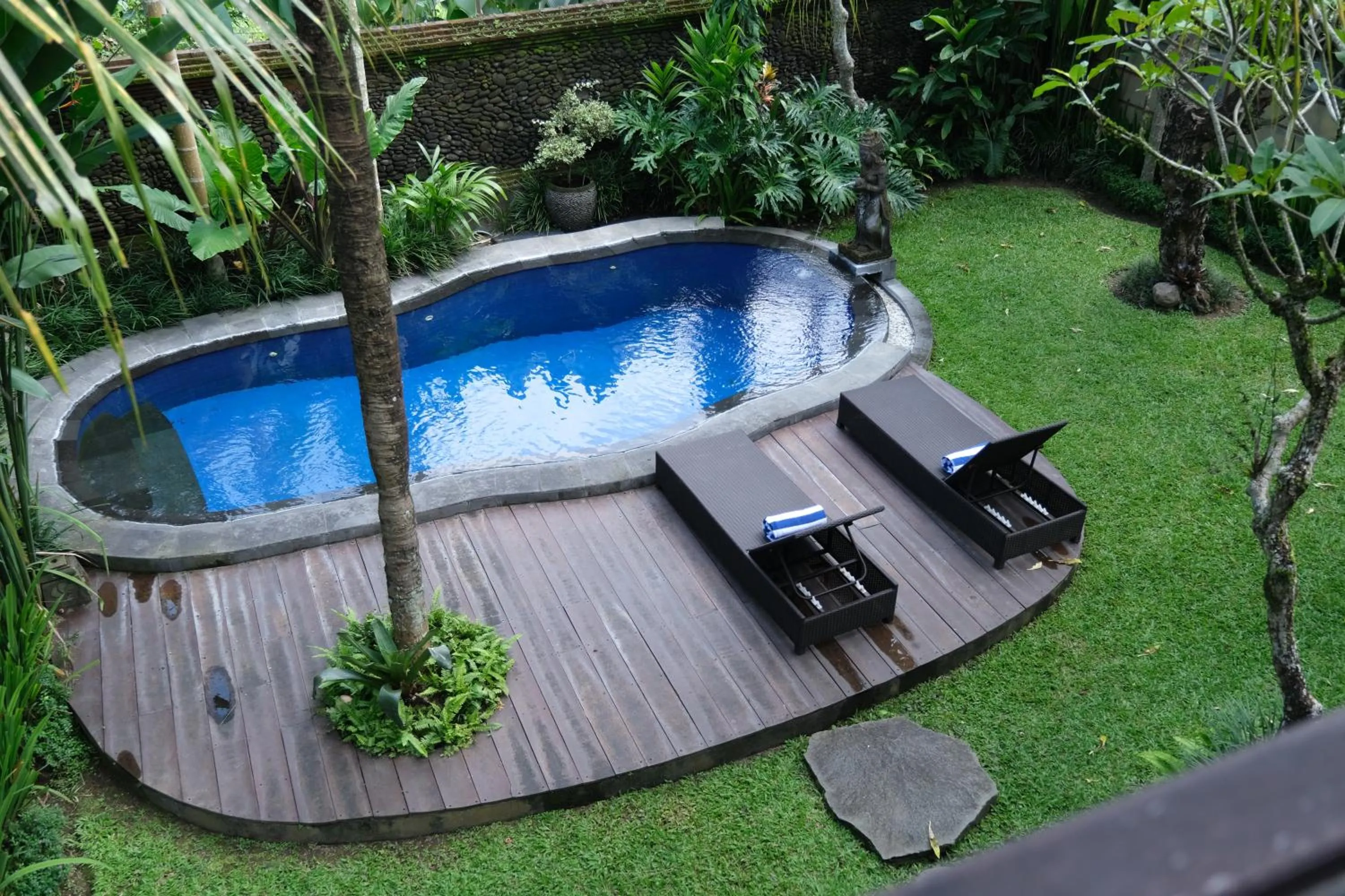 Swimming pool in Budhi Ayu Villas and Cottages Ubud by Mahaputra-CHSE Certified