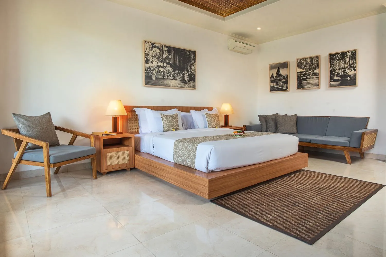 Bed in Budhi Ayu Villas and Cottages Ubud by Mahaputra-CHSE Certified