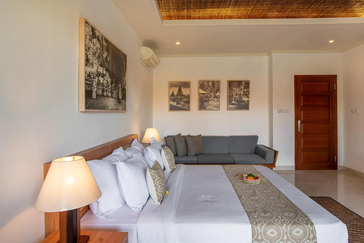 Photo of the whole room, Bed in Budhi Ayu Villas and Cottages Ubud by Mahaputra-CHSE Certified