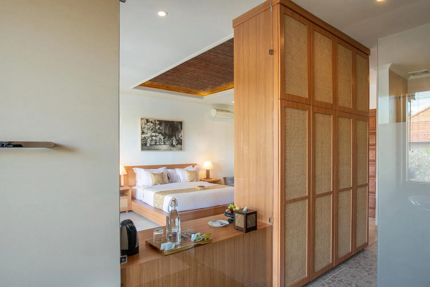 Photo of the whole room, Bed in Budhi Ayu Villas and Cottages Ubud by Mahaputra-CHSE Certified