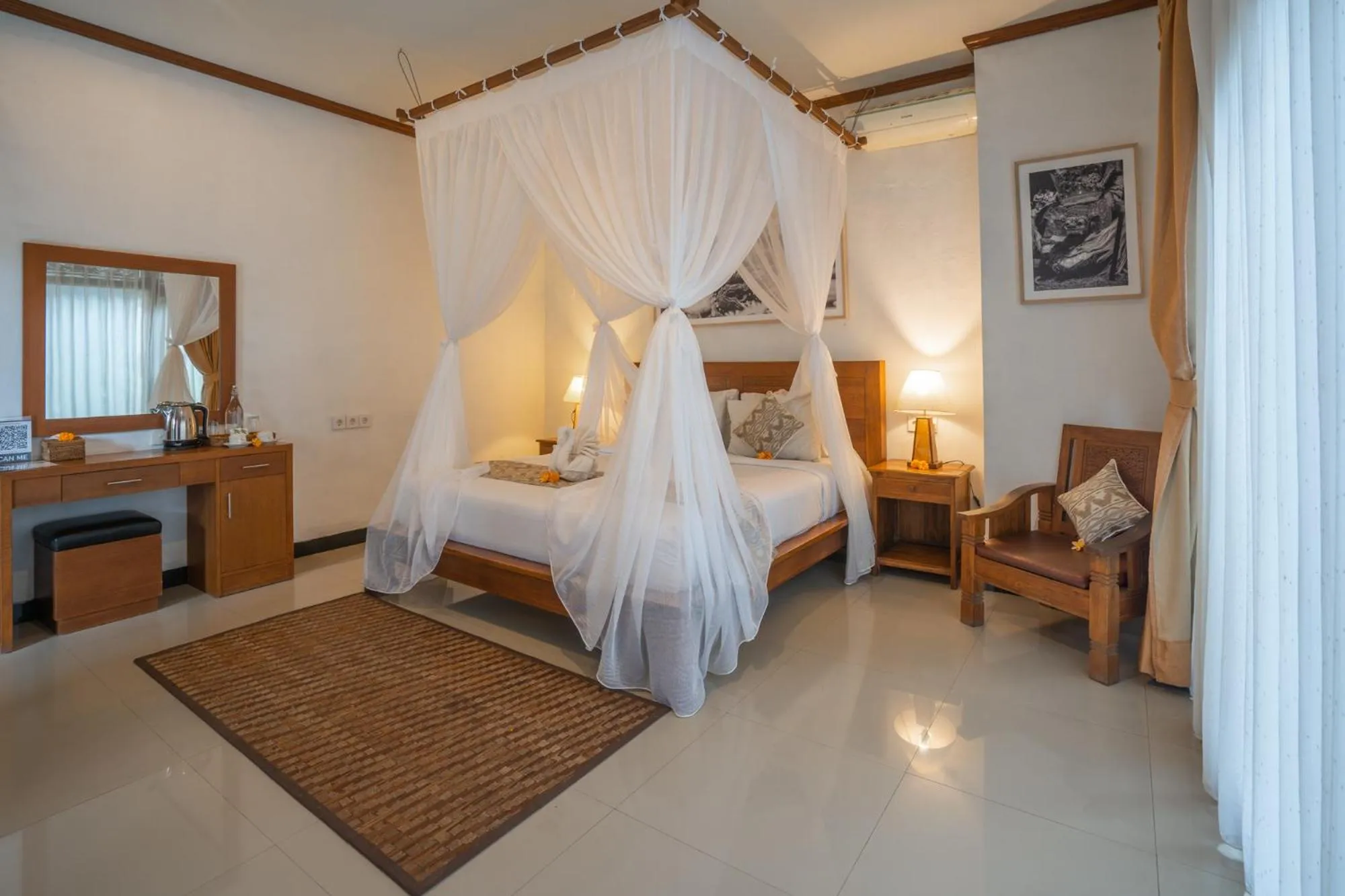 Bedroom, Bed in Budhi Ayu Villas and Cottages Ubud by Mahaputra-CHSE Certified