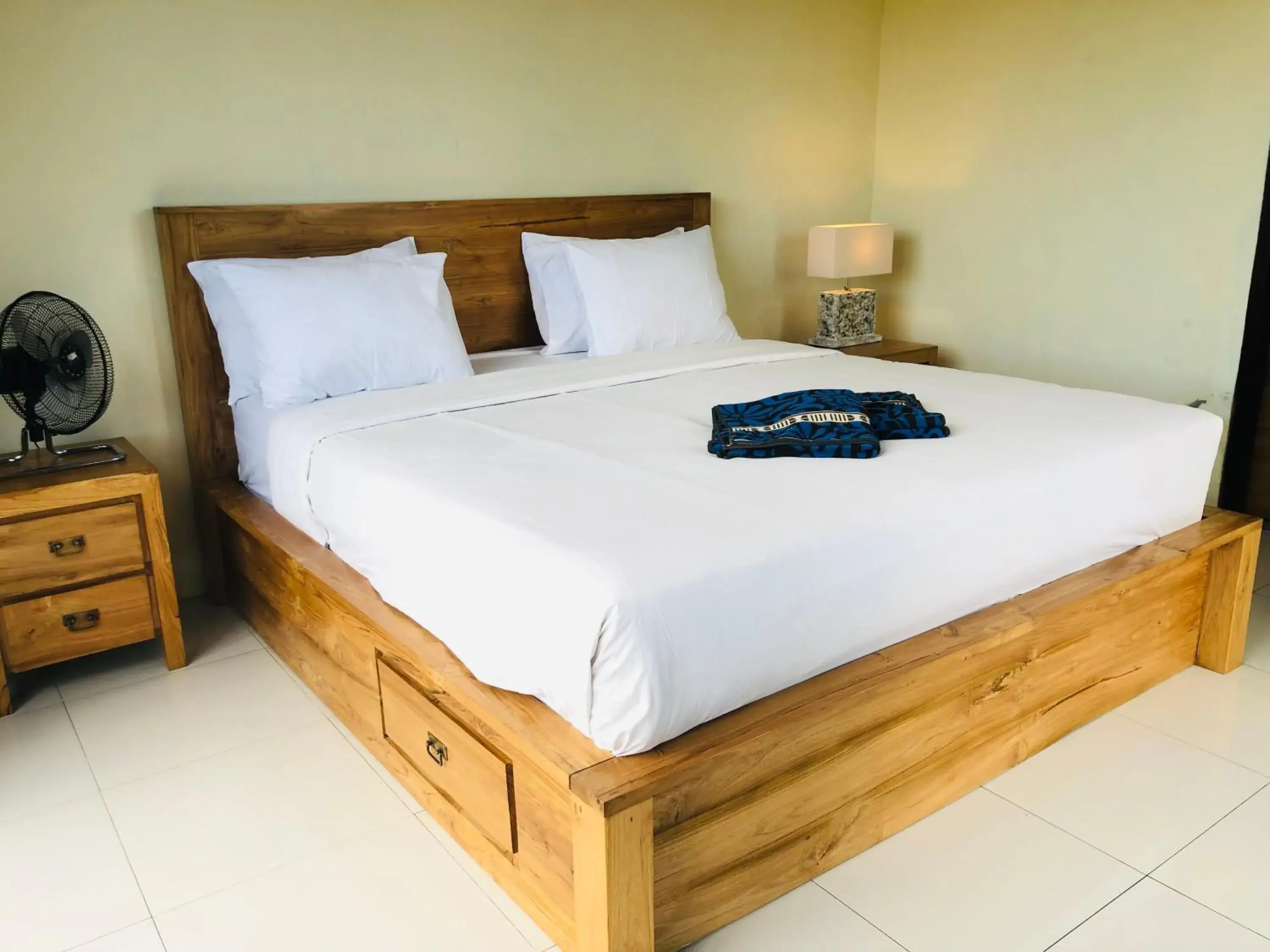 Bed in Segara Healing Bali Natural Hot Spring Bed in Segara Healing Bali Natural Hot Spring