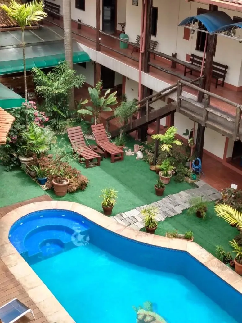 Swimming pool in hotel le Massilia