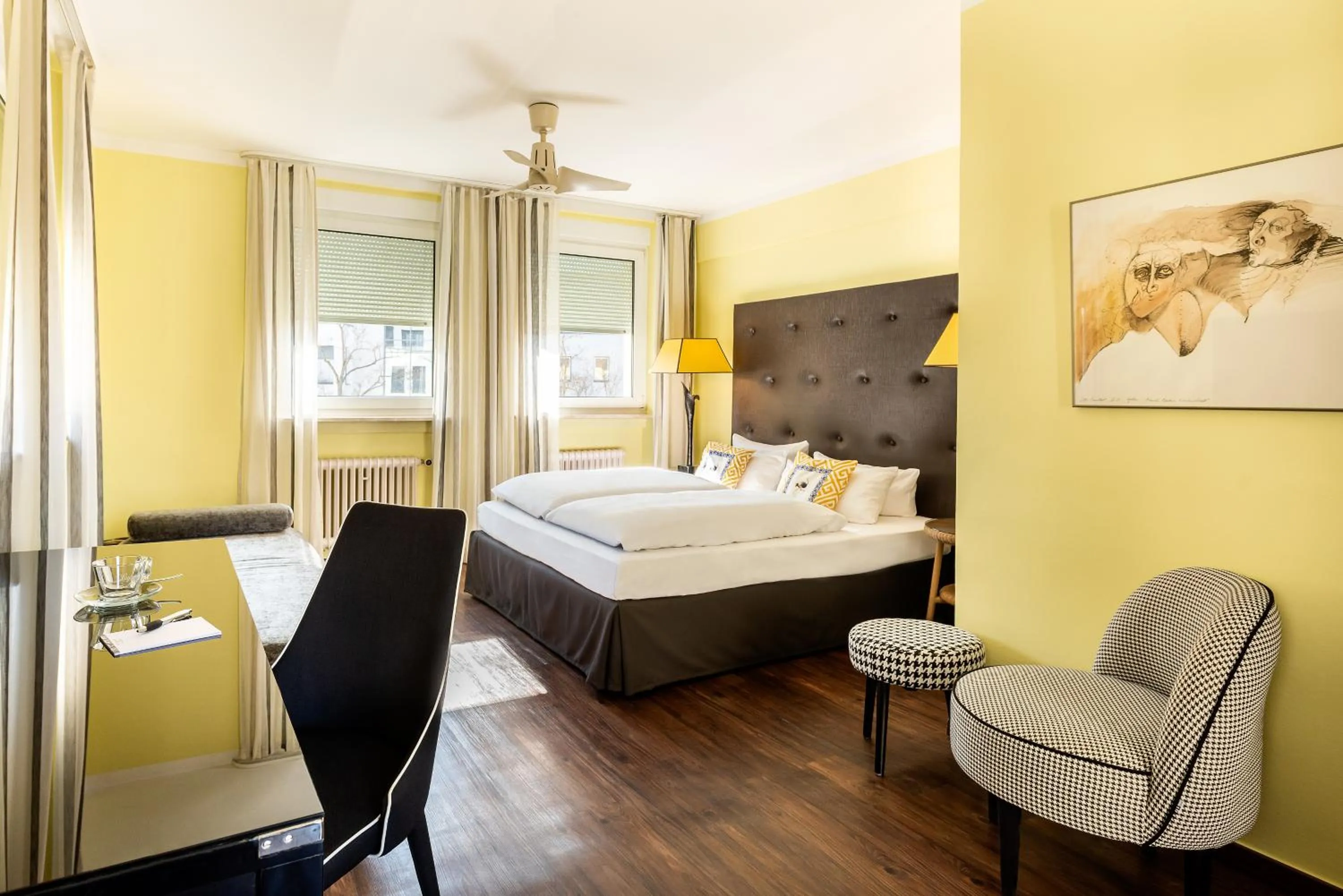 Bed in Hotel Würzburger Hof ****