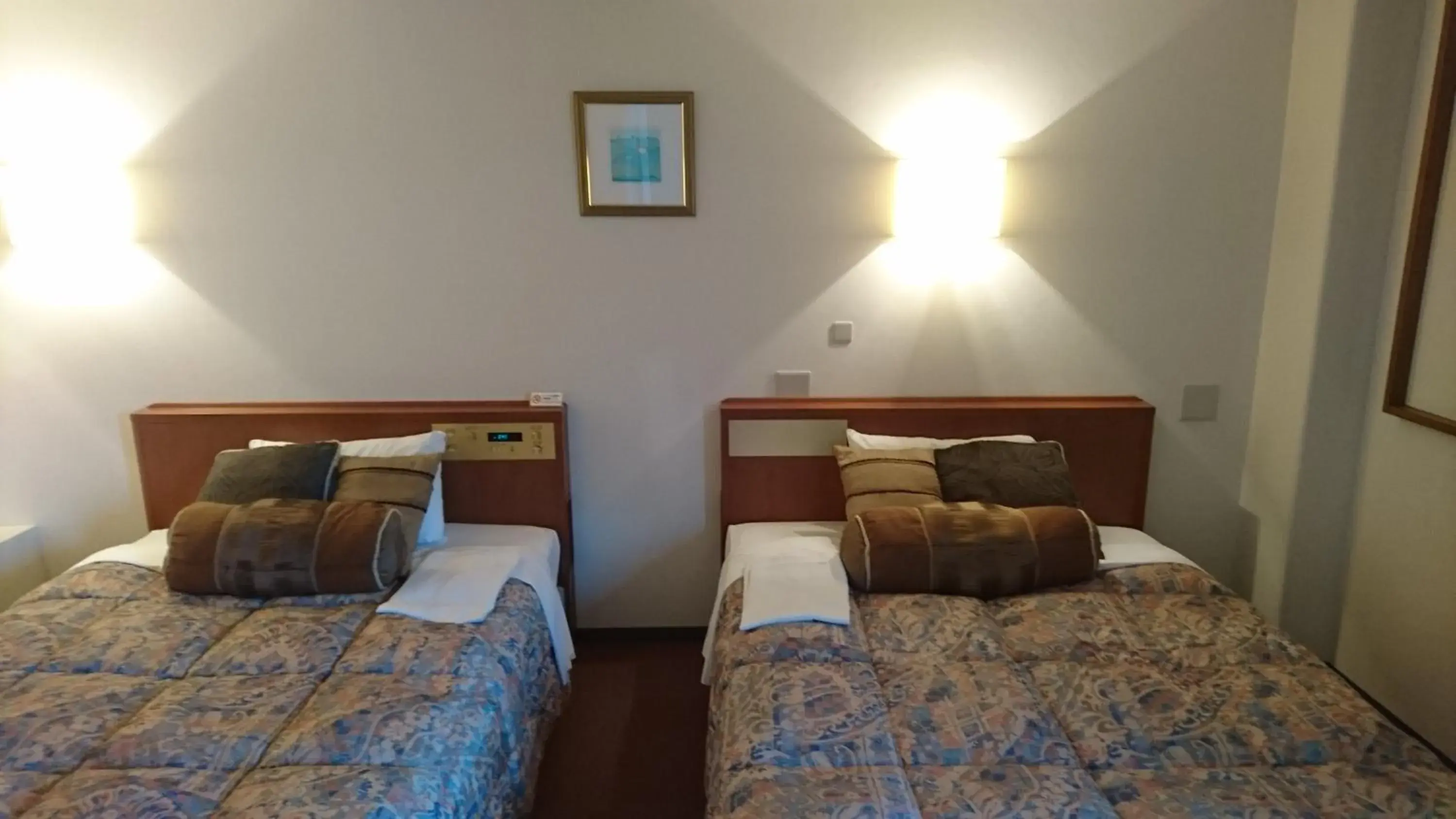 Bed in Kuretake-Inn Iwata Bed in Kuretake-Inn Iwata