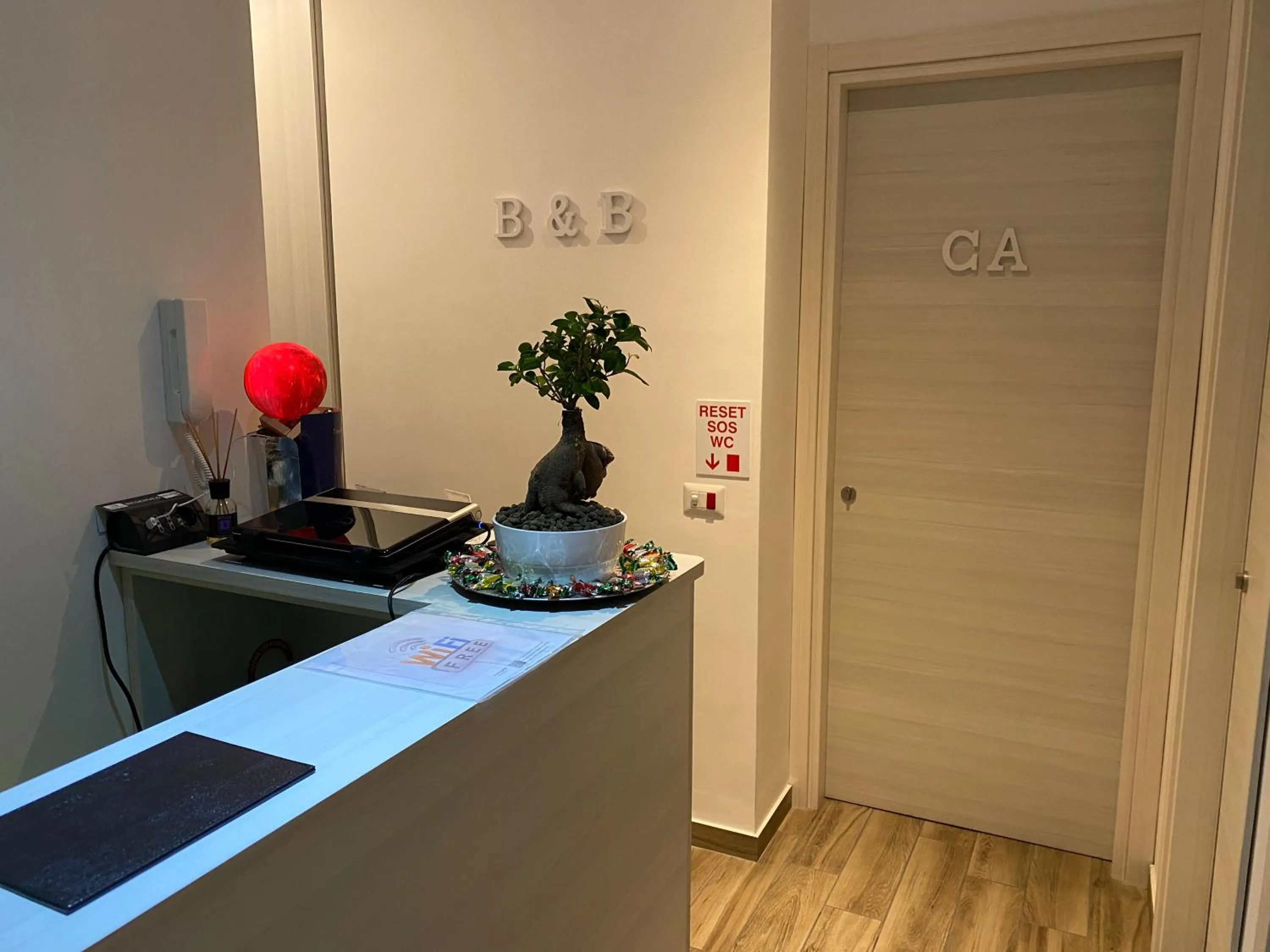 Lobby or reception in Caruso Rooms