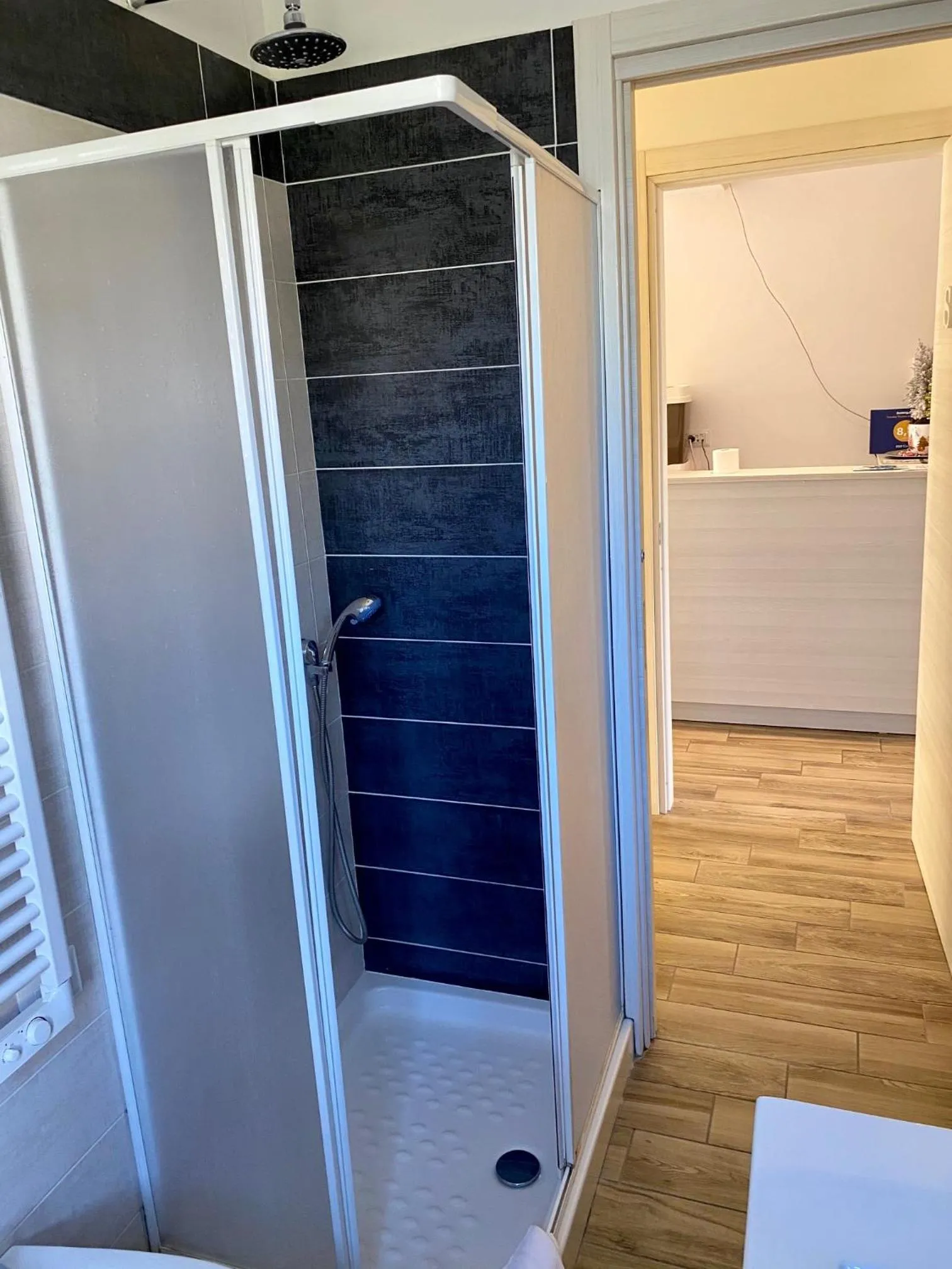 Shower in Caruso Rooms