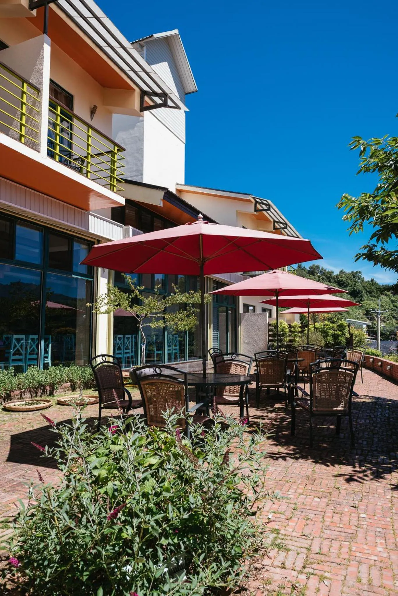Balcony/Terrace in Yun Wu B&B