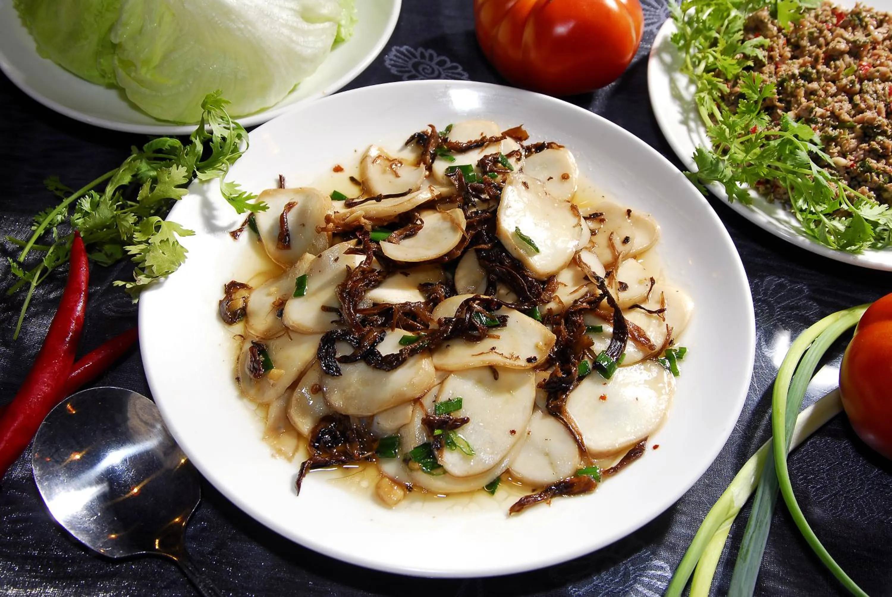 Food close-up in Yun Wu B&B