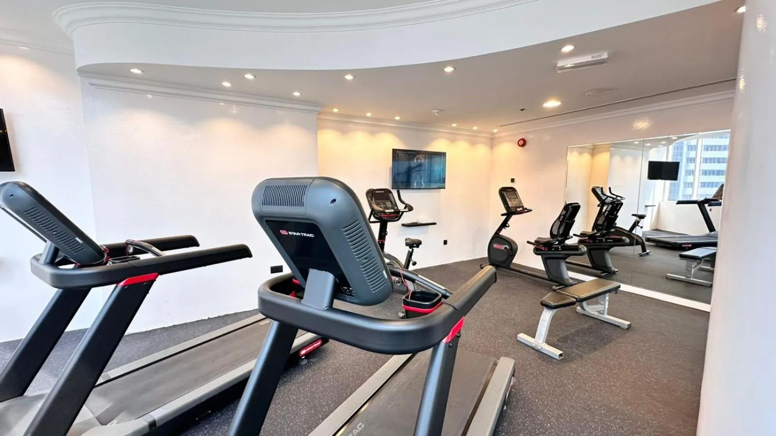 Fitness centre/facilities in Grand Continental Hotel