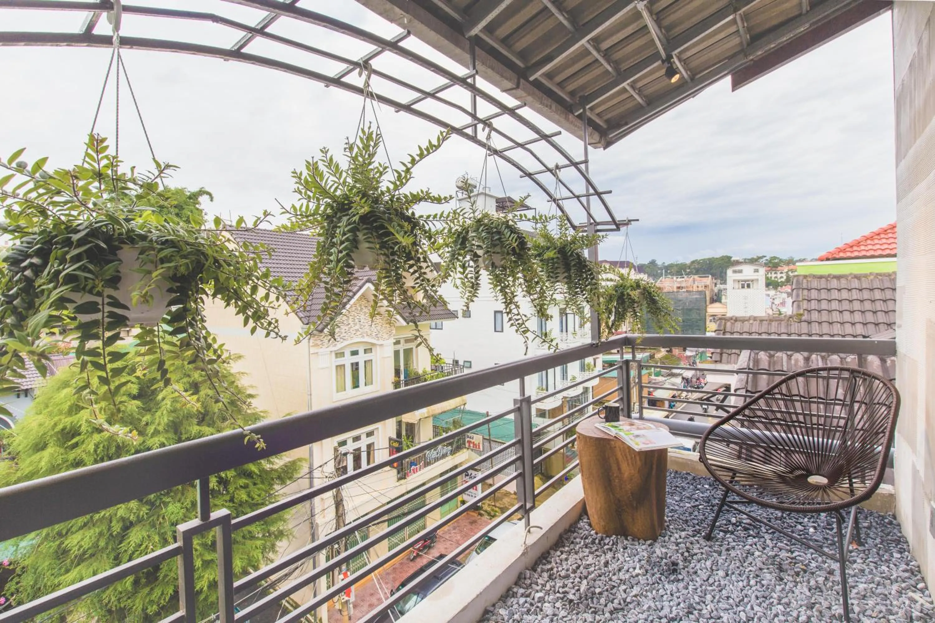 Balcony/Terrace in Blue Fingers KRoom Dalat