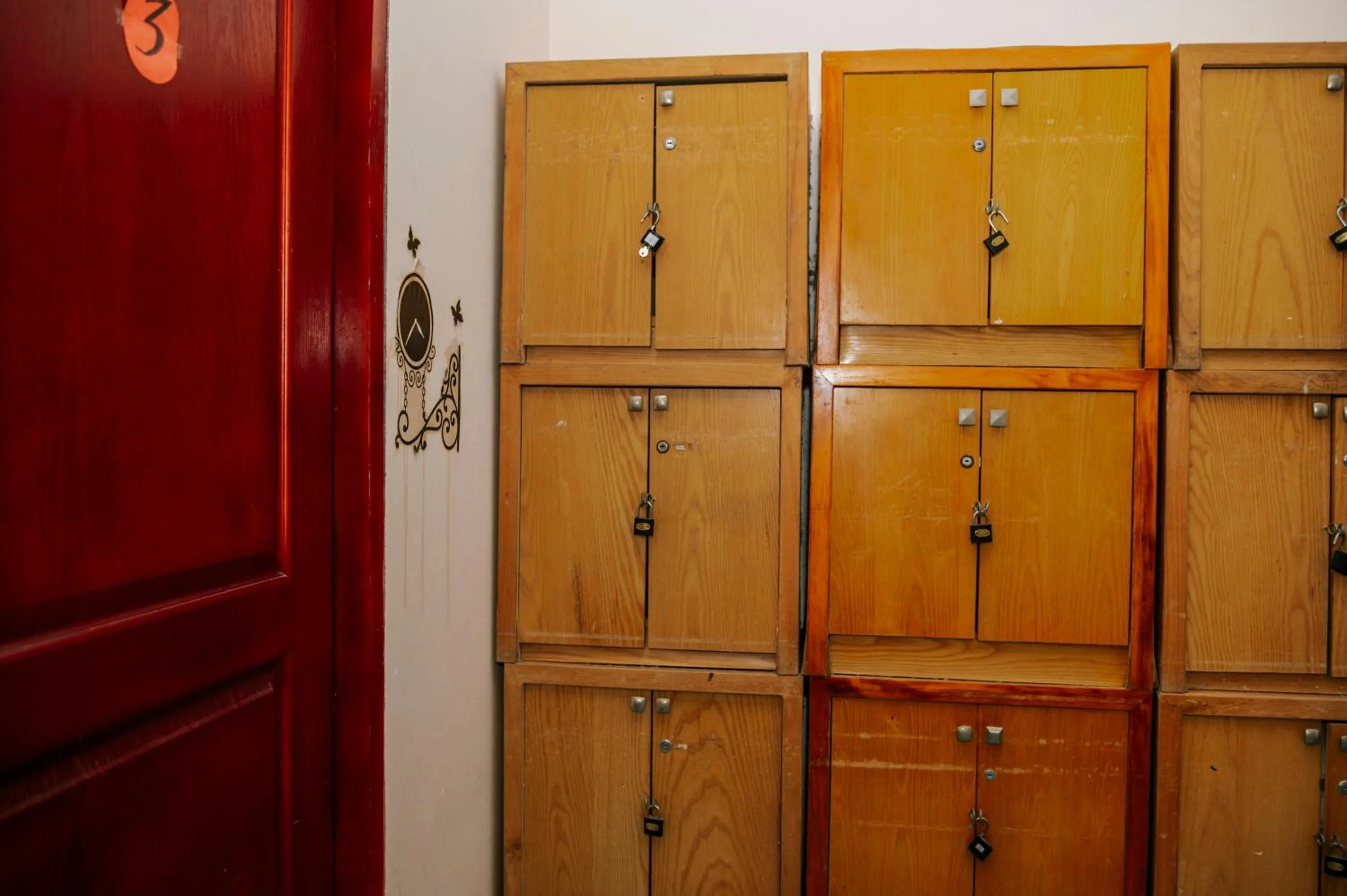 wardrobe in Bụi Hostel - Ferry to Rạch Giá