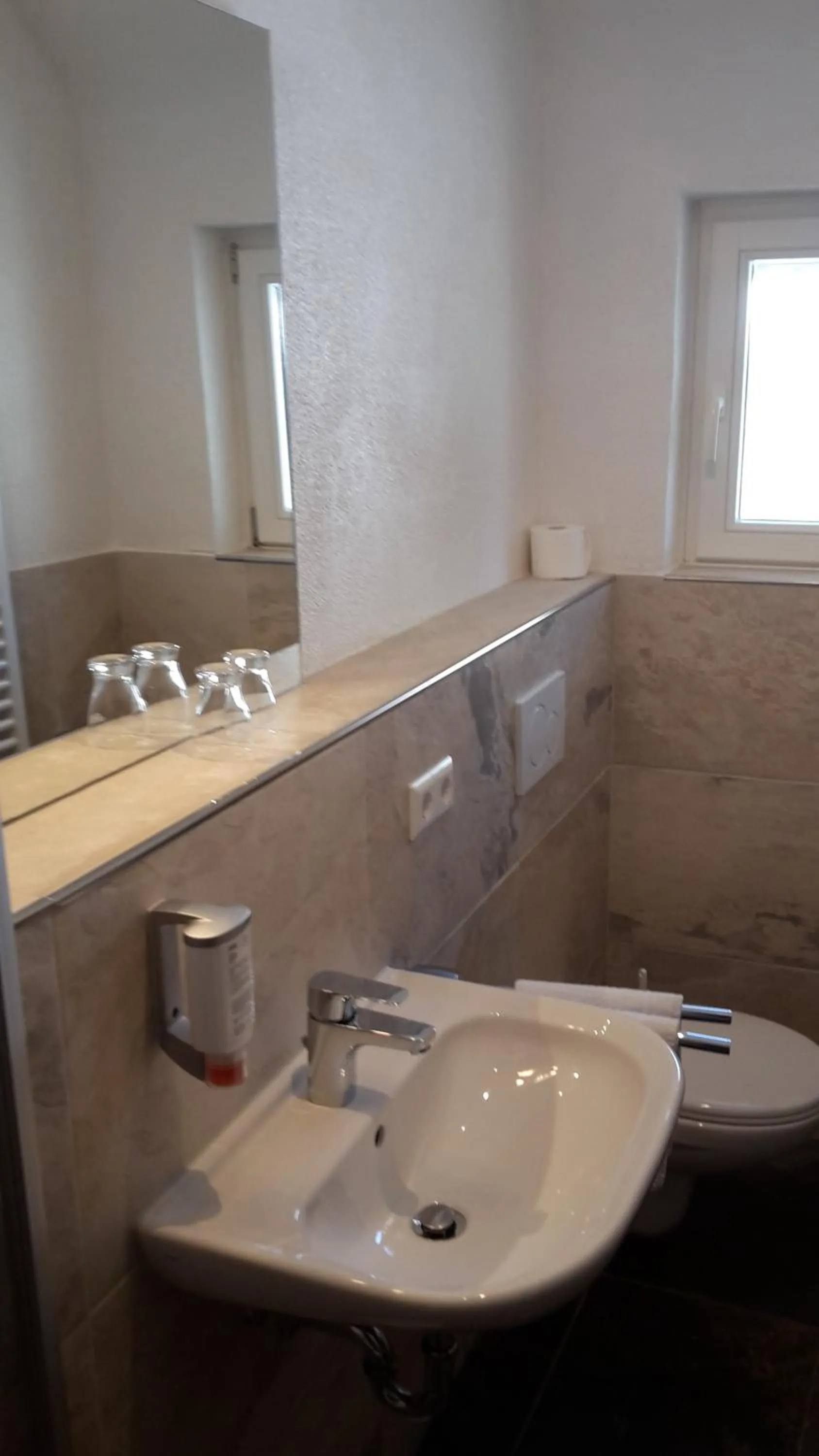 Bathroom in Hotel Restaurant Engel