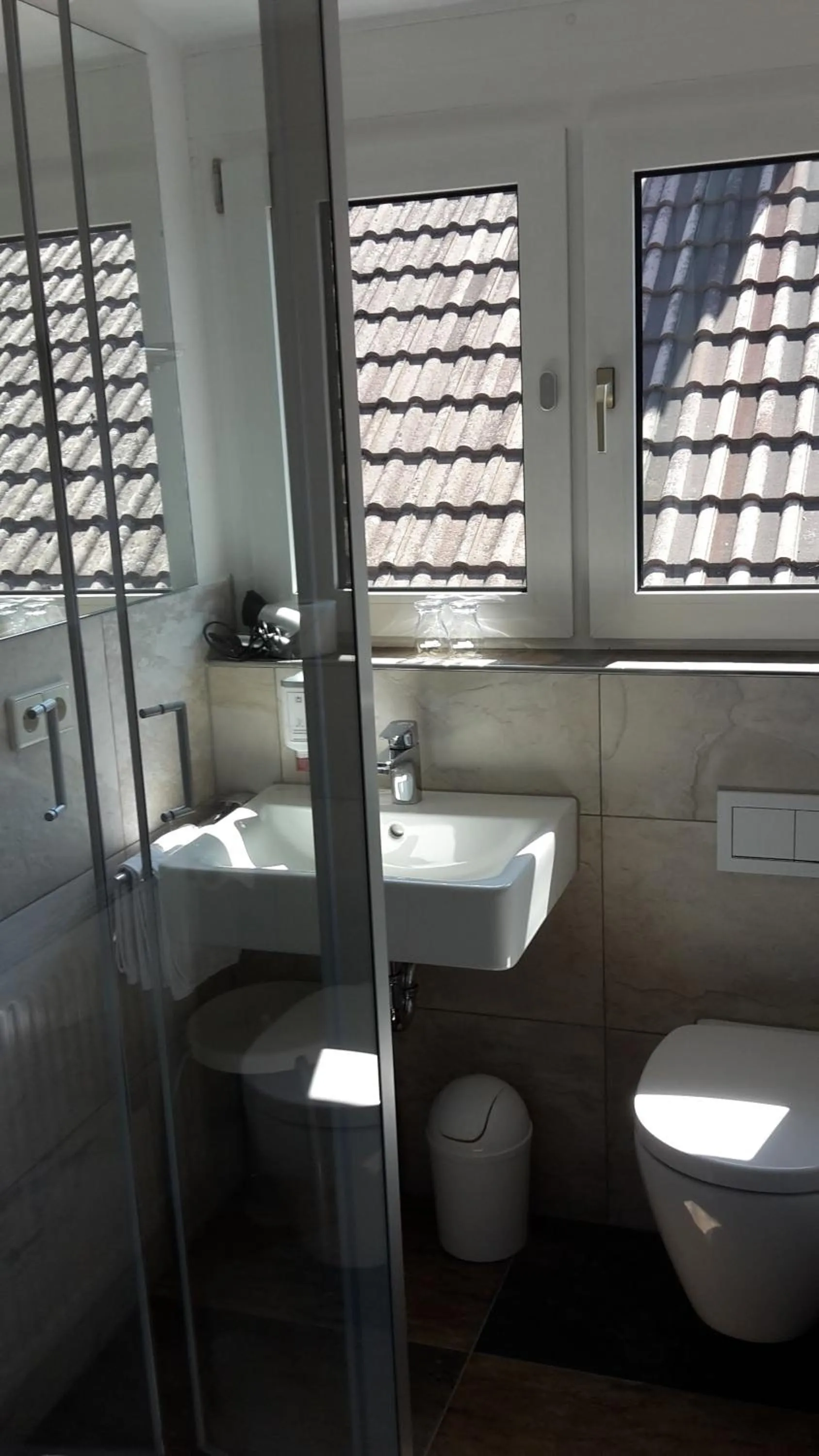 Bathroom in Hotel Restaurant Engel