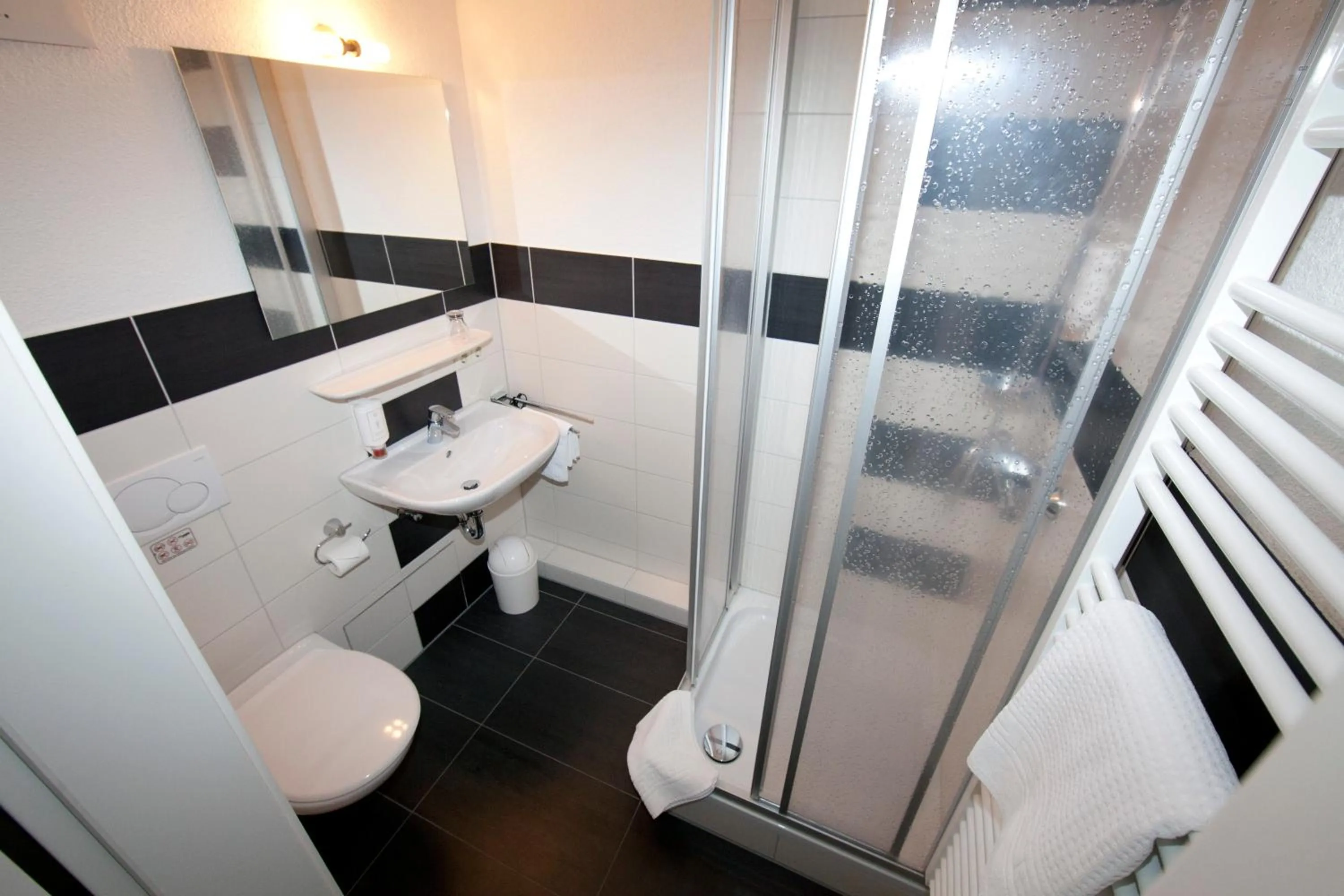 Bathroom in Hotel Restaurant Engel