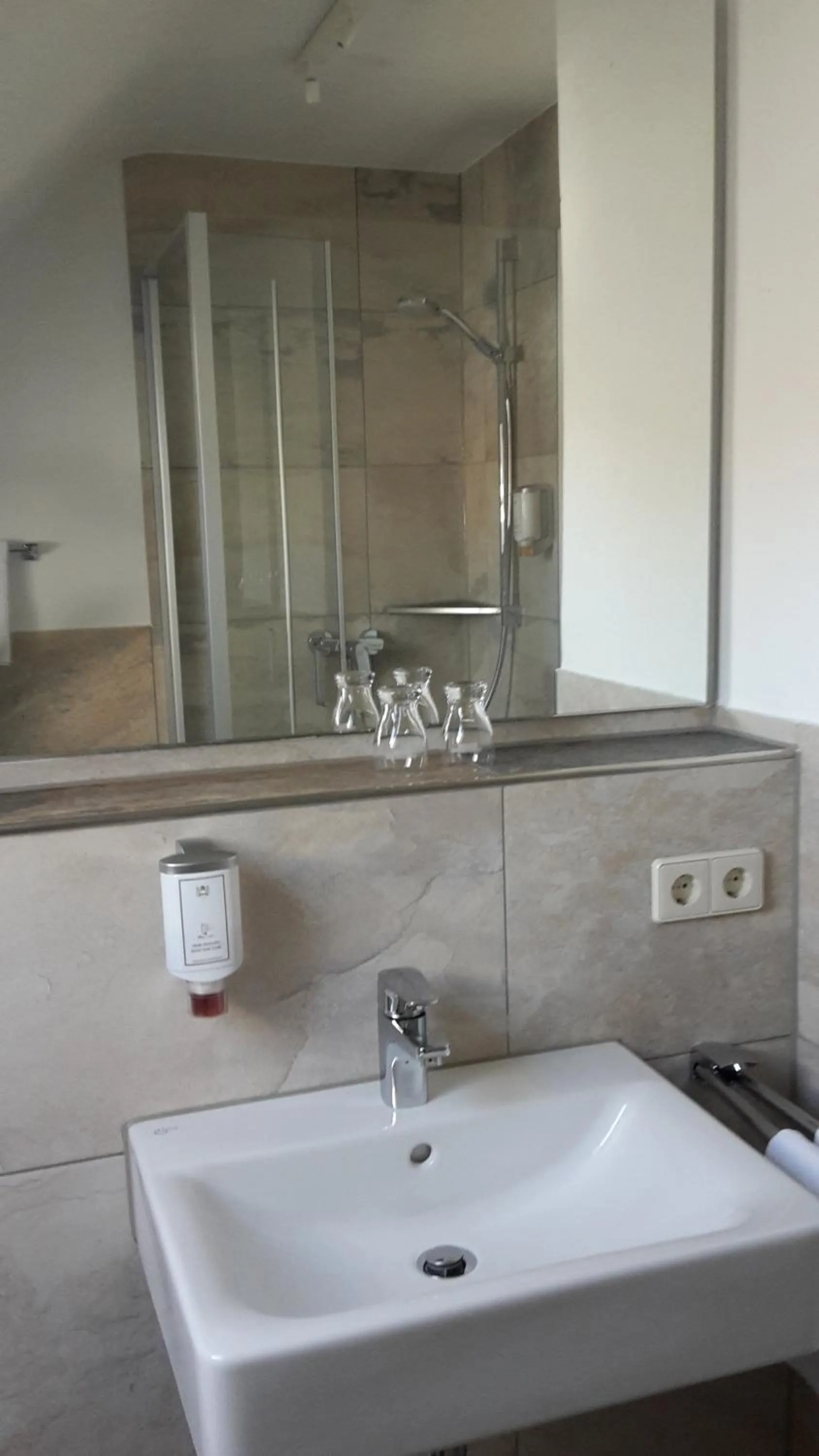 Bathroom in Hotel Restaurant Engel