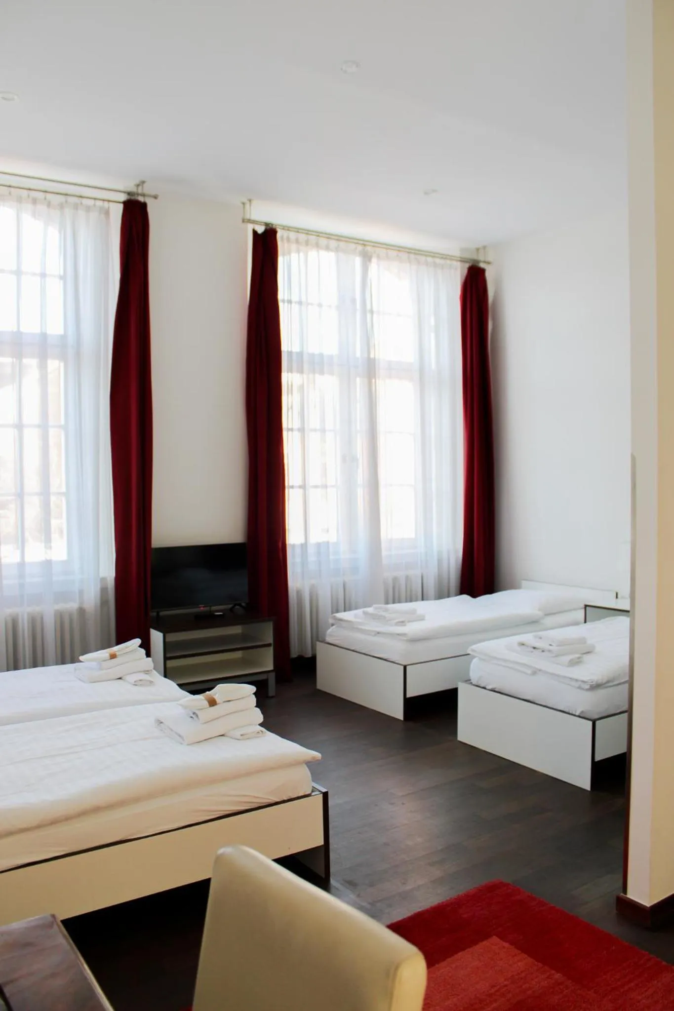 Photo of the whole room, Bed in GLS Studio Hotel Berlin