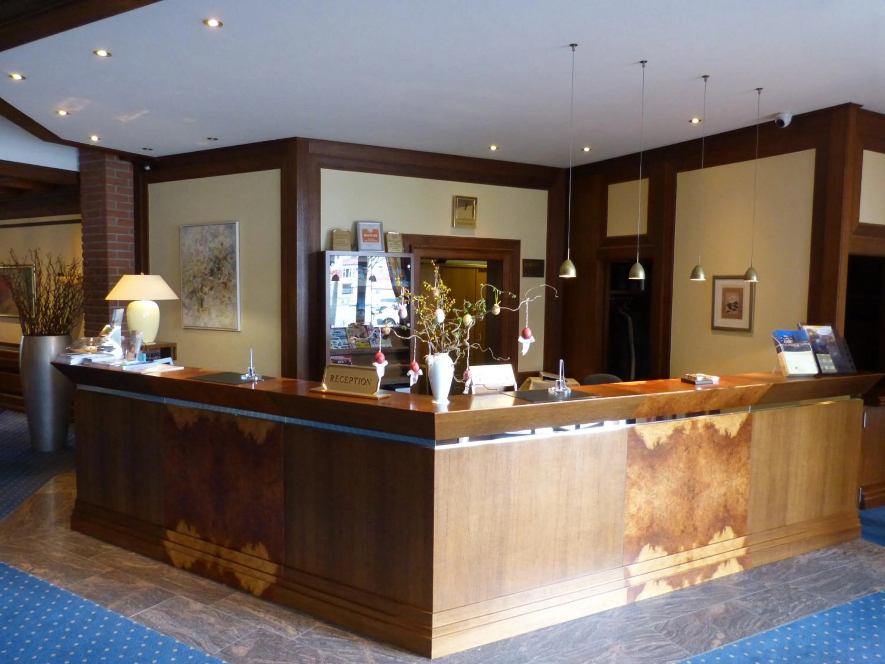 Lobby or reception in Hotel Roshop