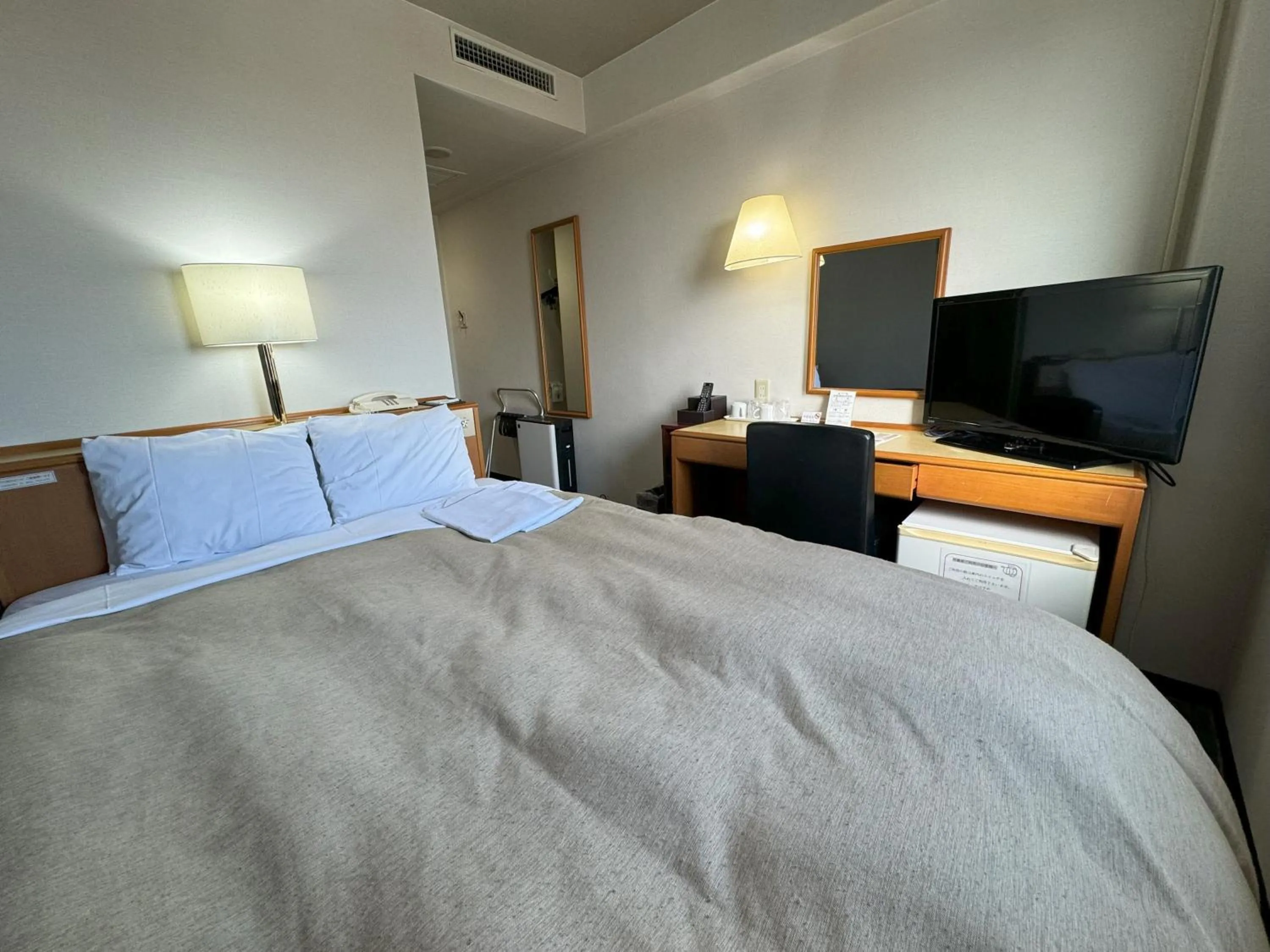 Bed in Ace Inn Matsusaka