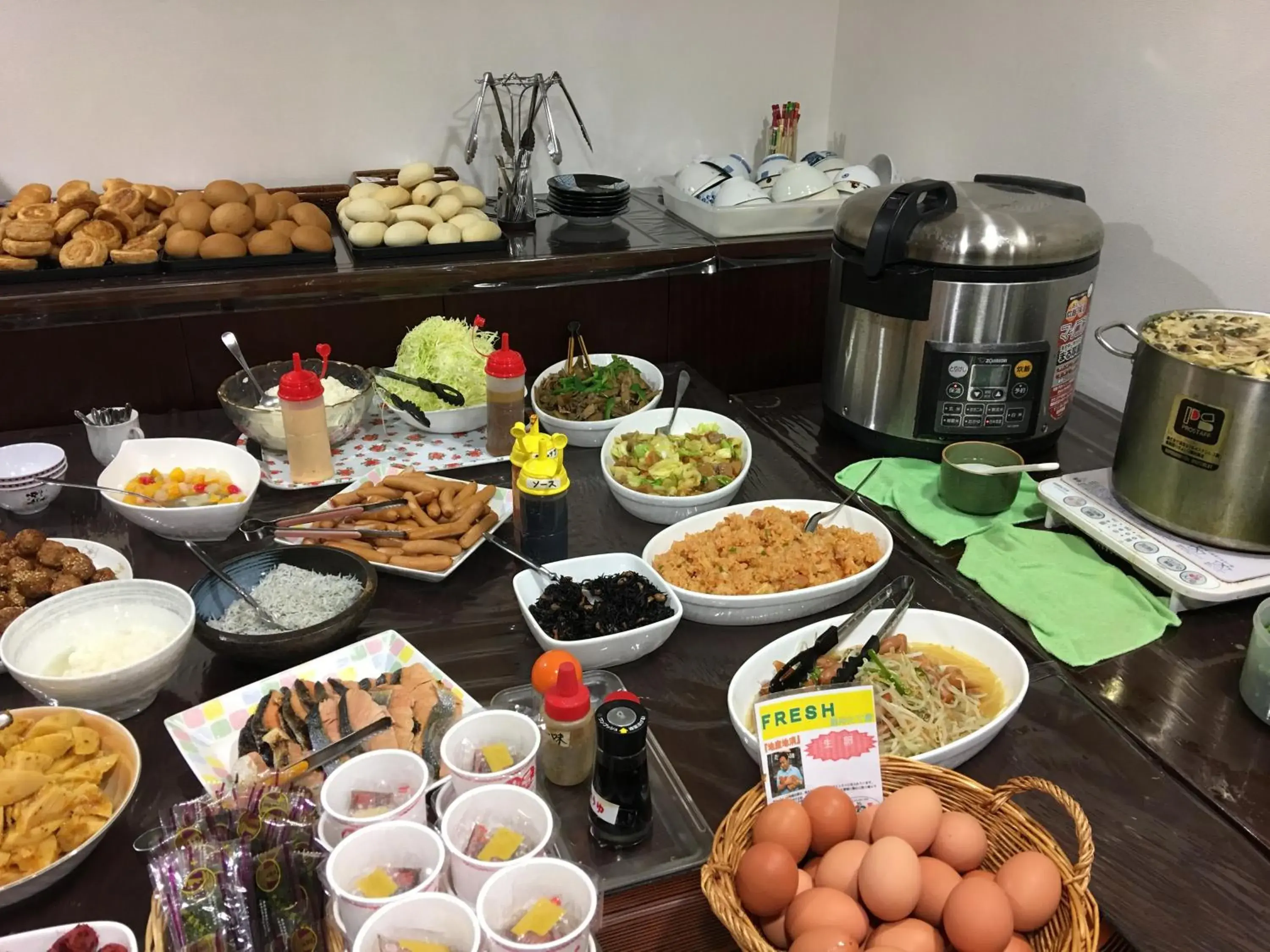 Buffet breakfast in Ace Inn Matsusaka Buffet breakfast in Ace Inn Matsusaka