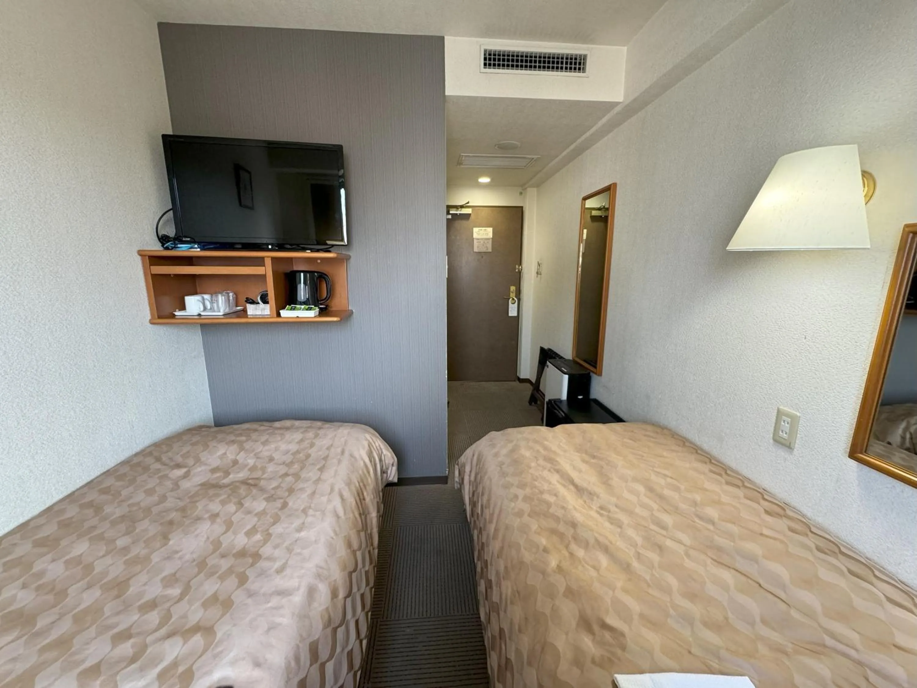 Bed in Ace Inn Matsusaka