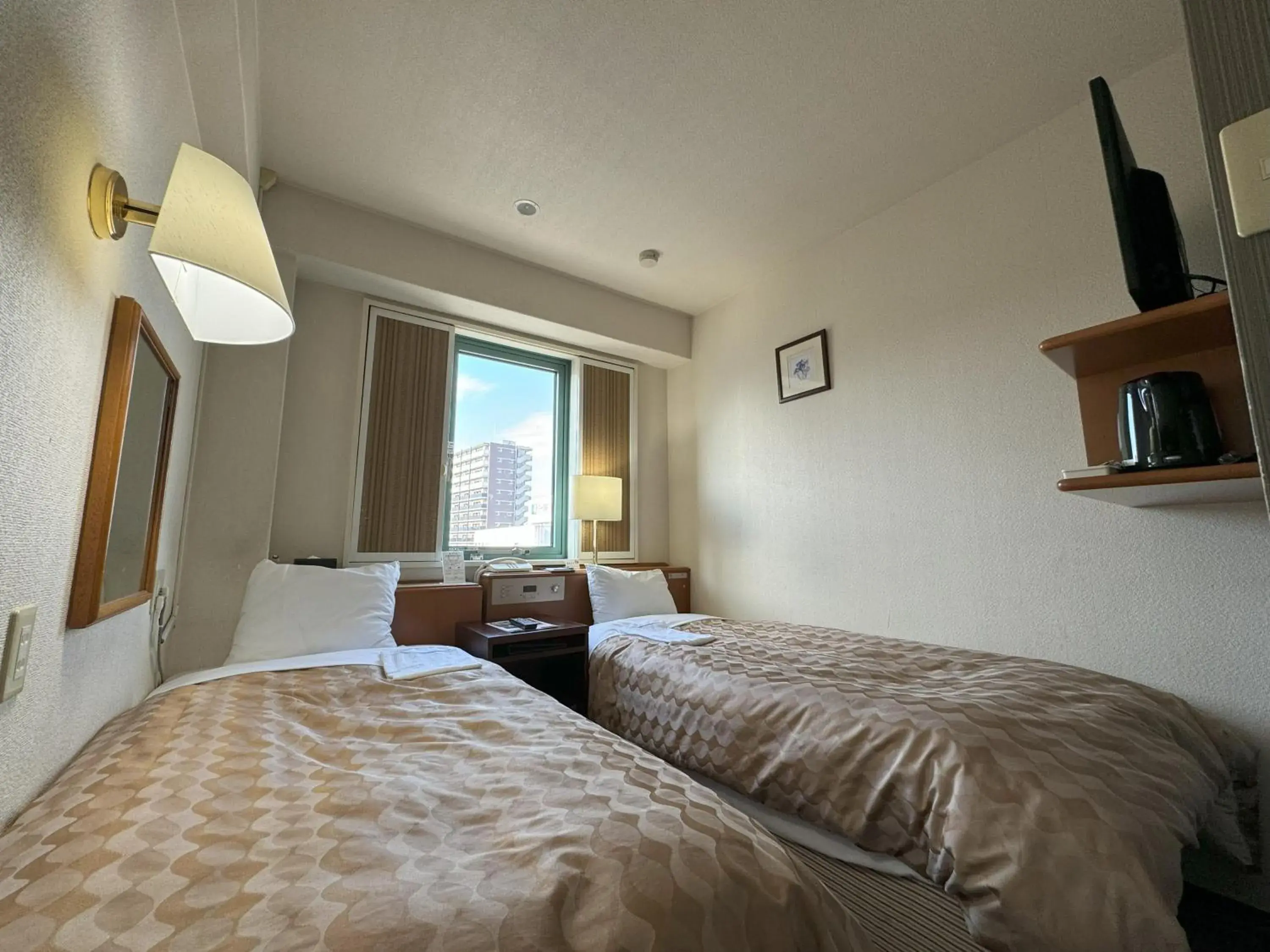 Bed in Ace Inn Matsusaka Bed in Ace Inn Matsusaka