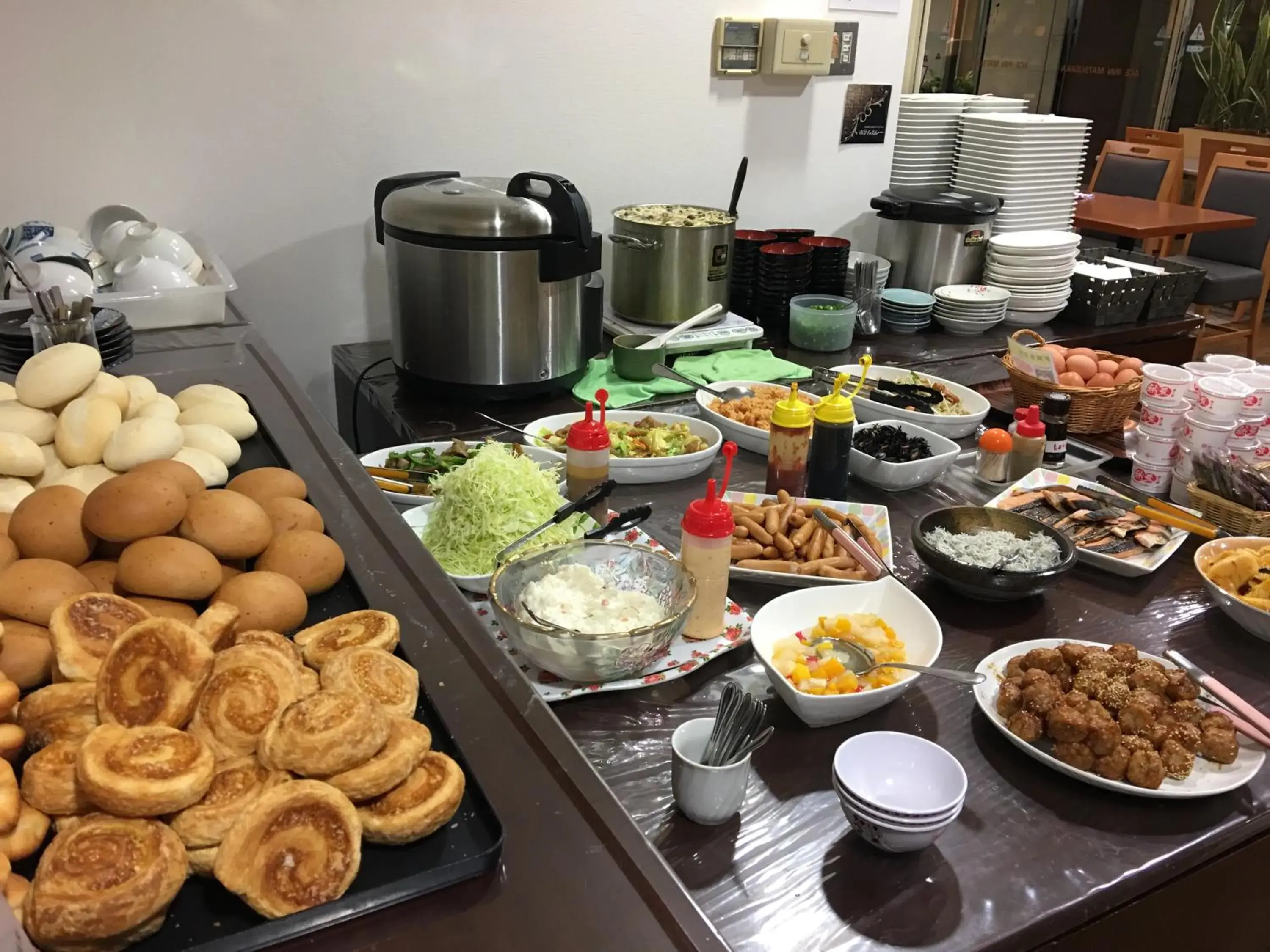 Buffet breakfast in Ace Inn Matsusaka Buffet breakfast in Ace Inn Matsusaka