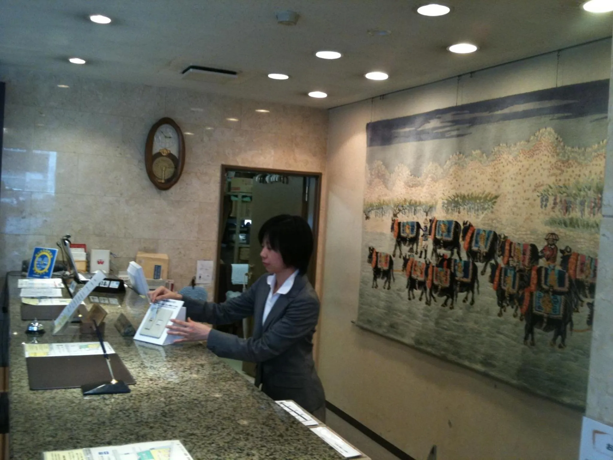 Staff in Ace Inn Matsusaka