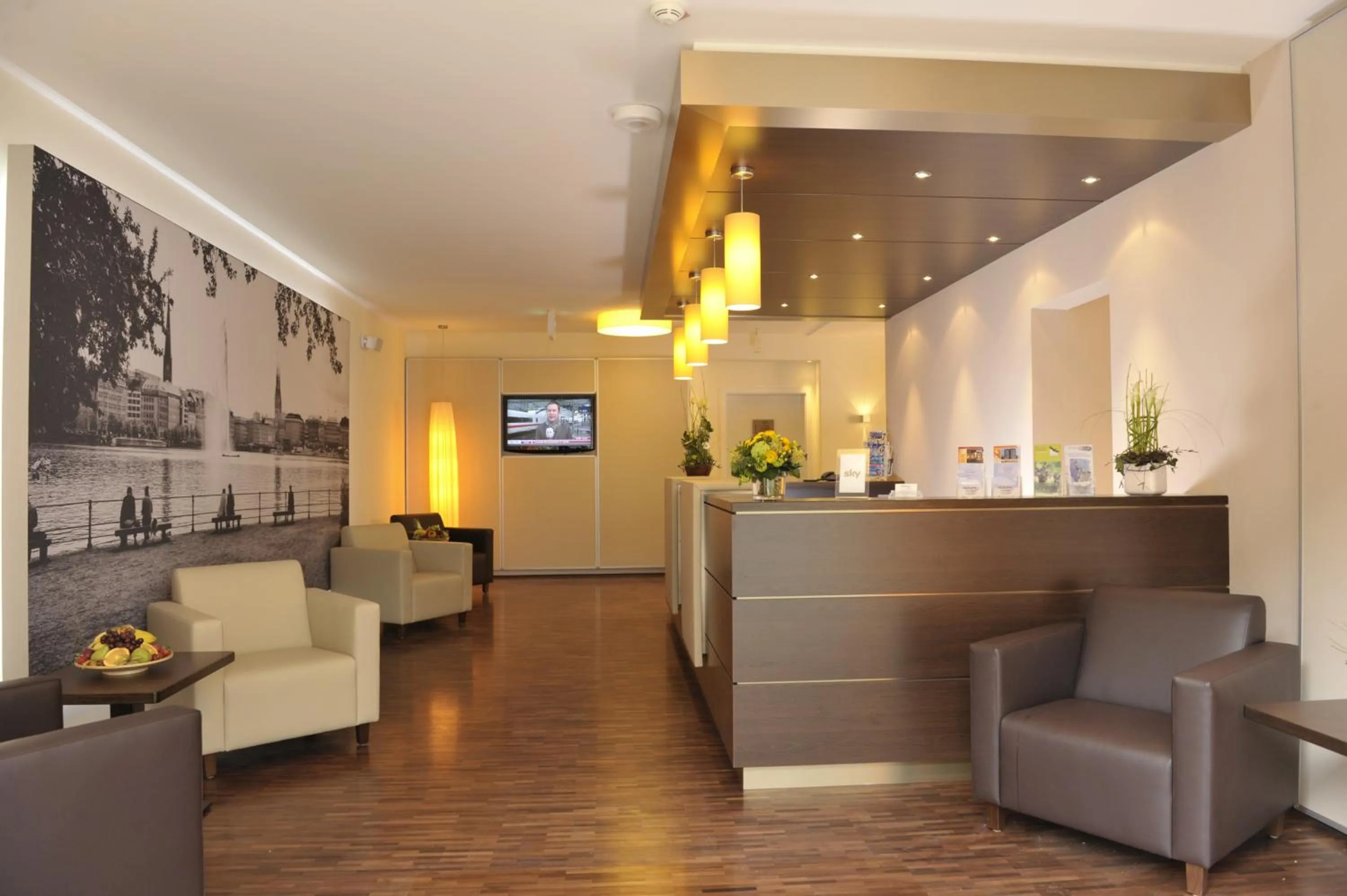 Lobby or reception in Heikotel - Stadtpark Residenz