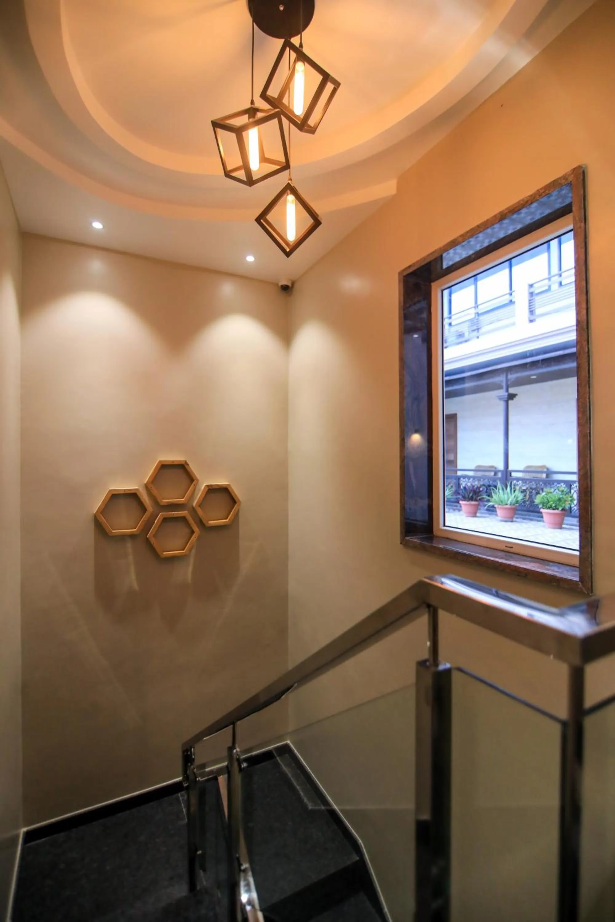 Decorative detail in Vashishth Guest House