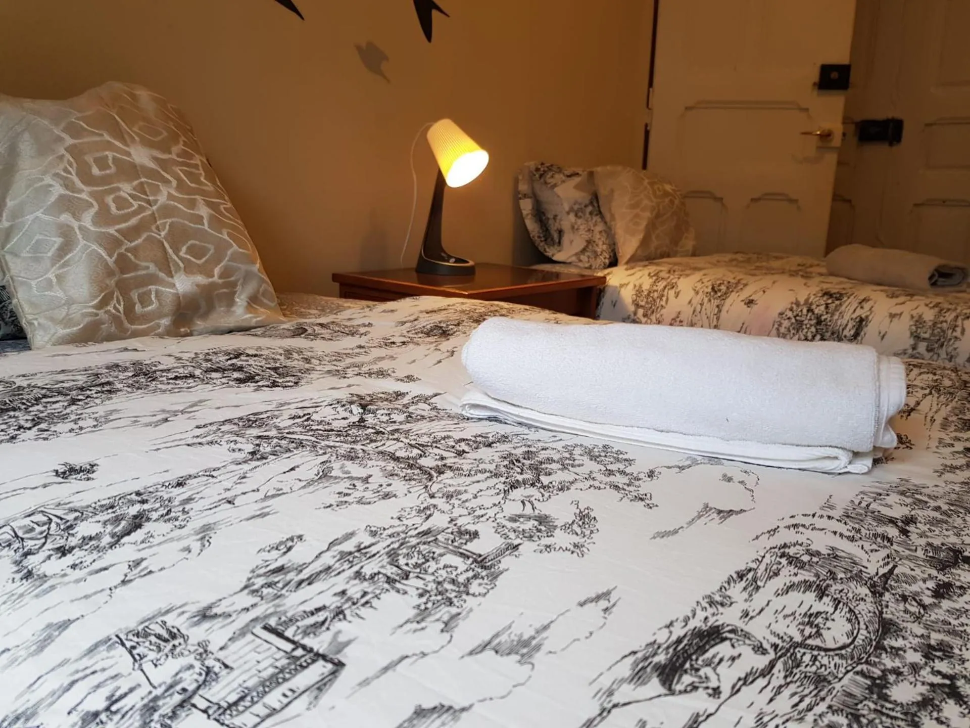 Bed in Fortune Guest house