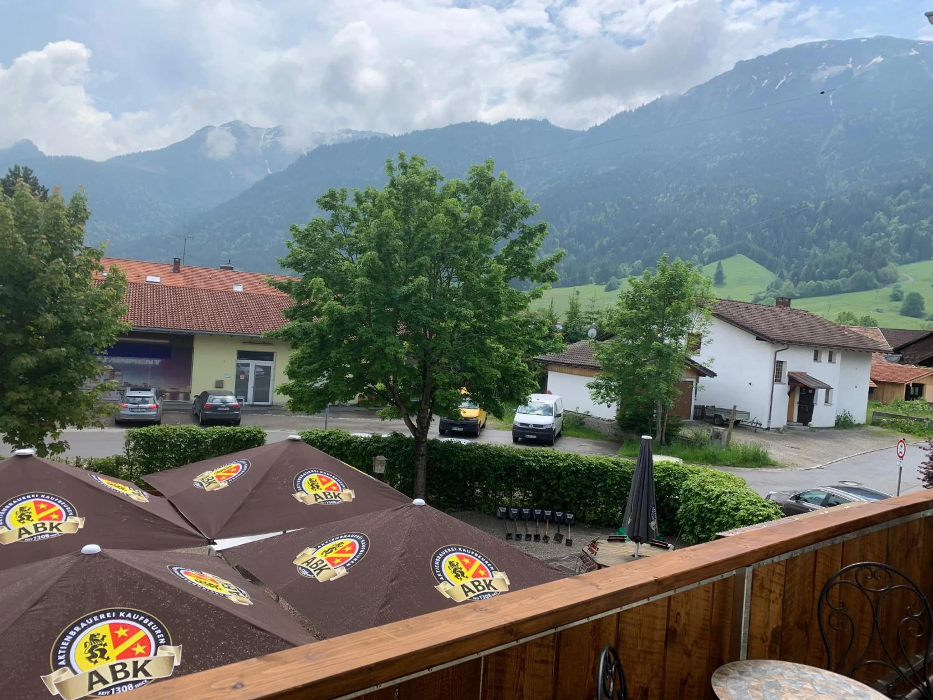 Balcony/Terrace in Gasthof Löwen