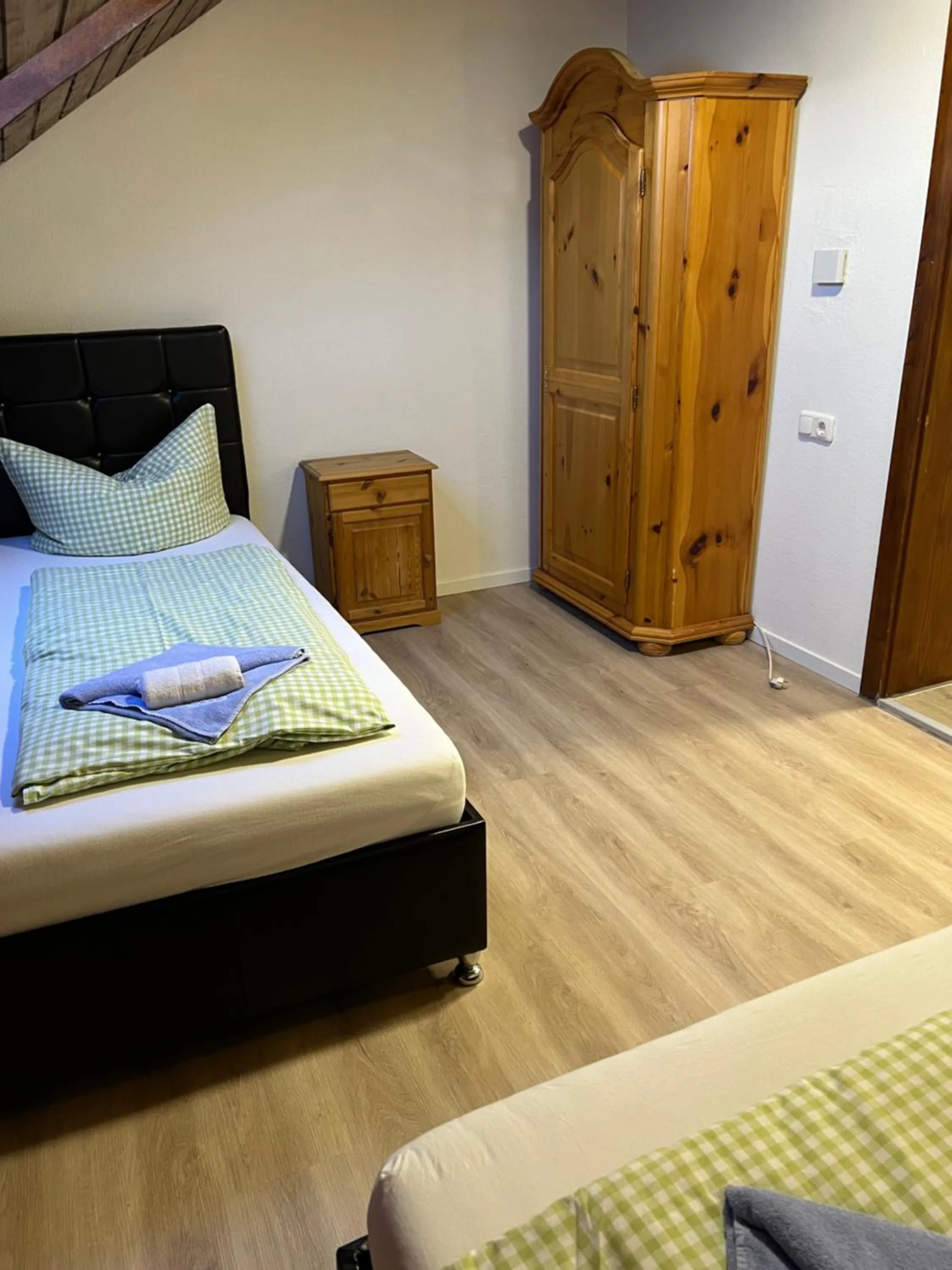 Bedroom, Bed in Gasthof Löwen