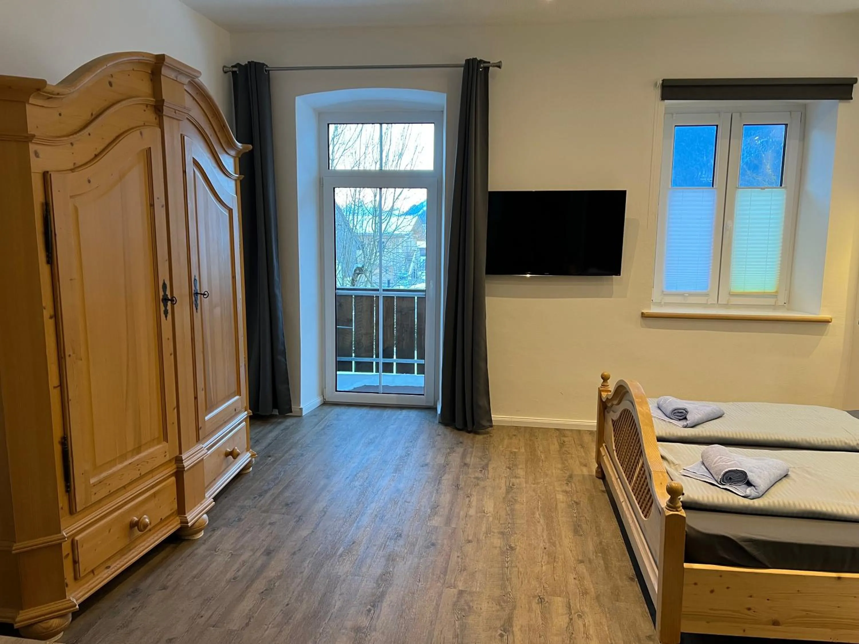 Photo of the whole room, Bed in Gasthof Löwen