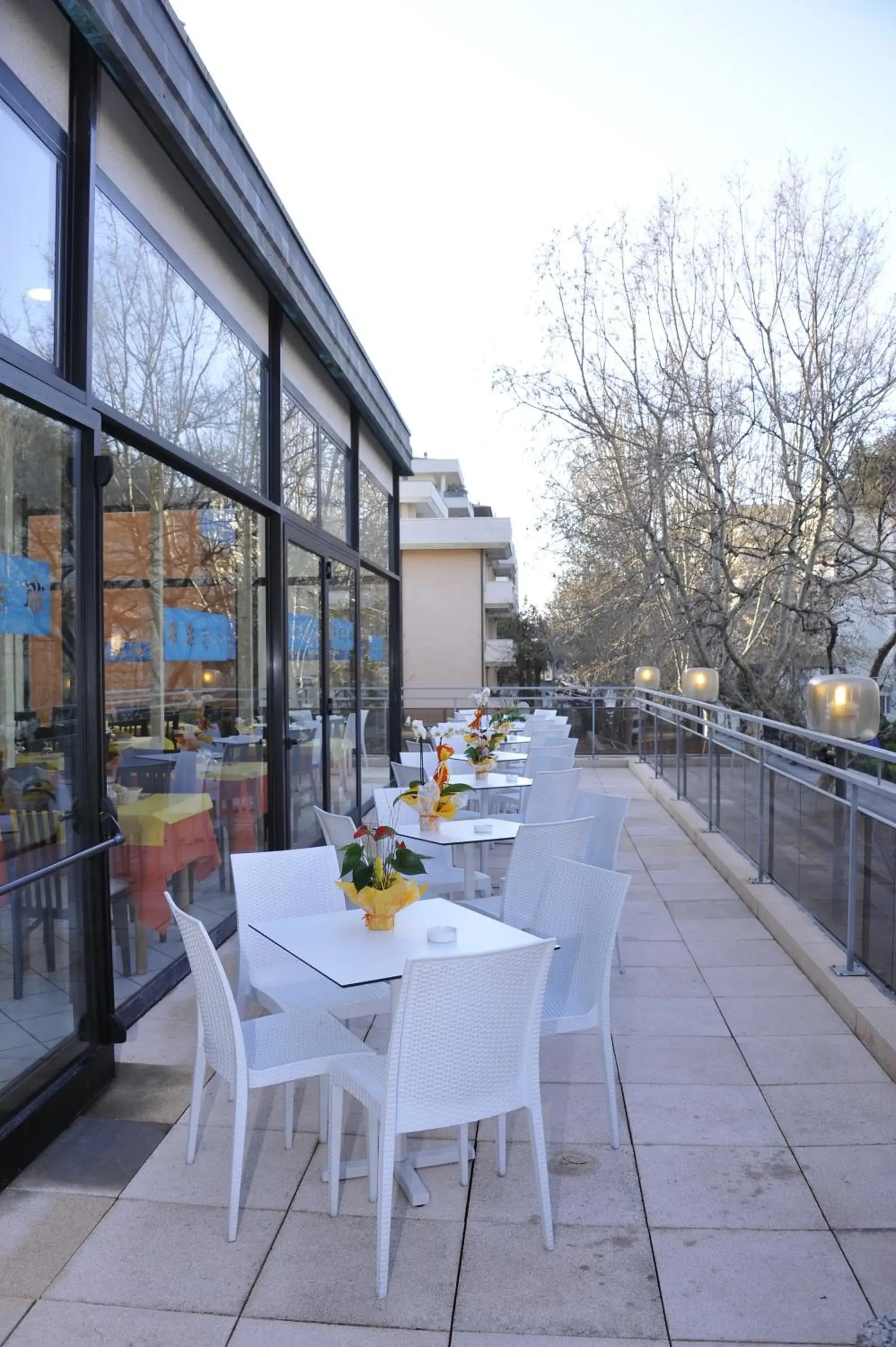 Balcony/Terrace, Restaurant/Places to Eat in Hotel Fantasy