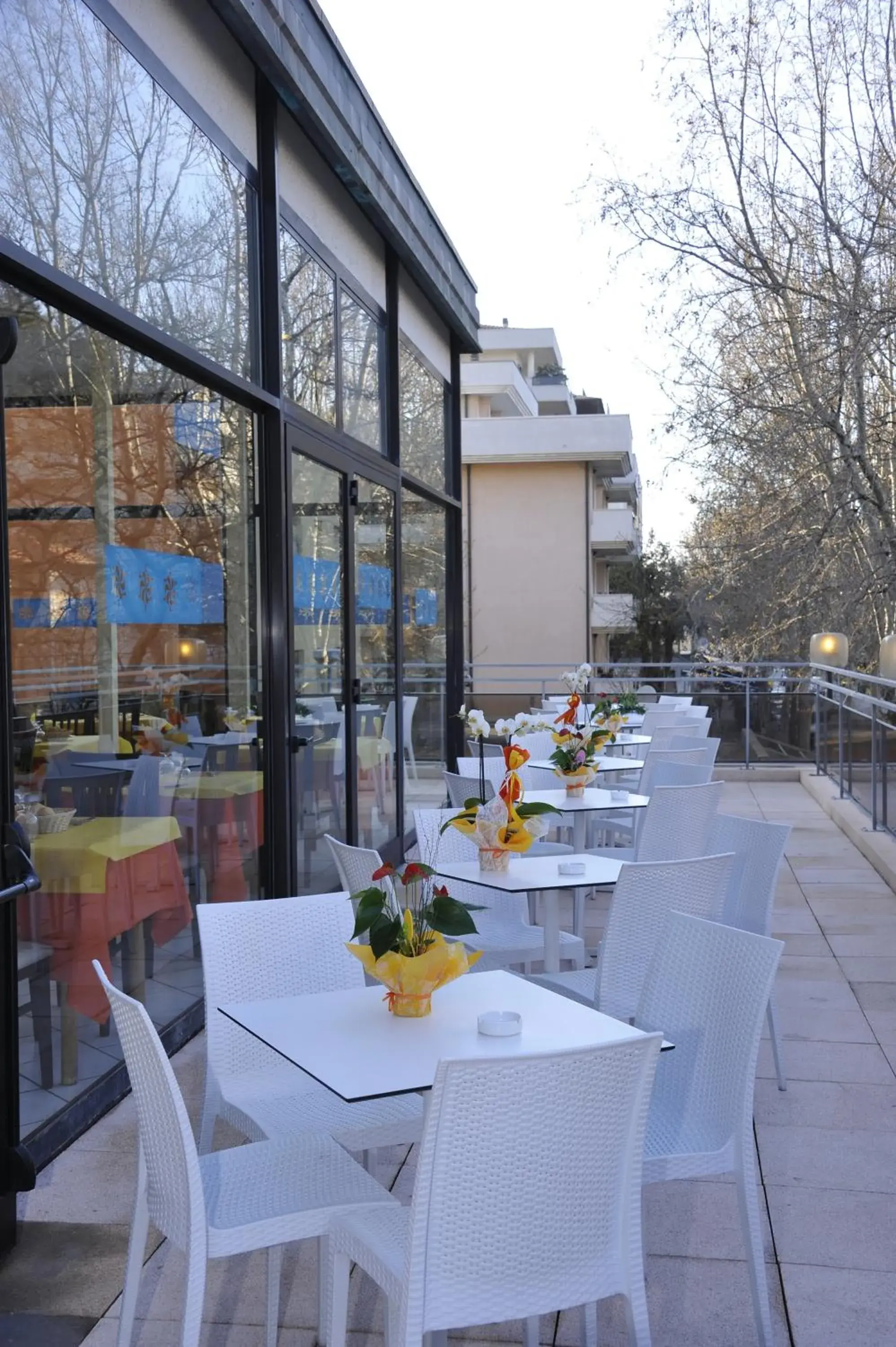 Balcony/Terrace, Restaurant/Places to Eat in Hotel Fantasy